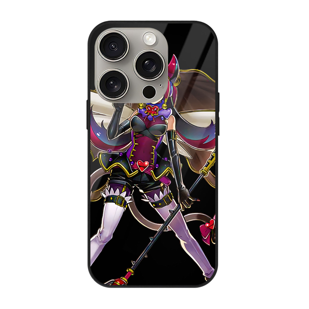 遊☆戯☆王 Yu-Gi-Oh! 【iPhone15Pro対応】スマホケース 耐衝撃＆黄変防止 背面ガラス