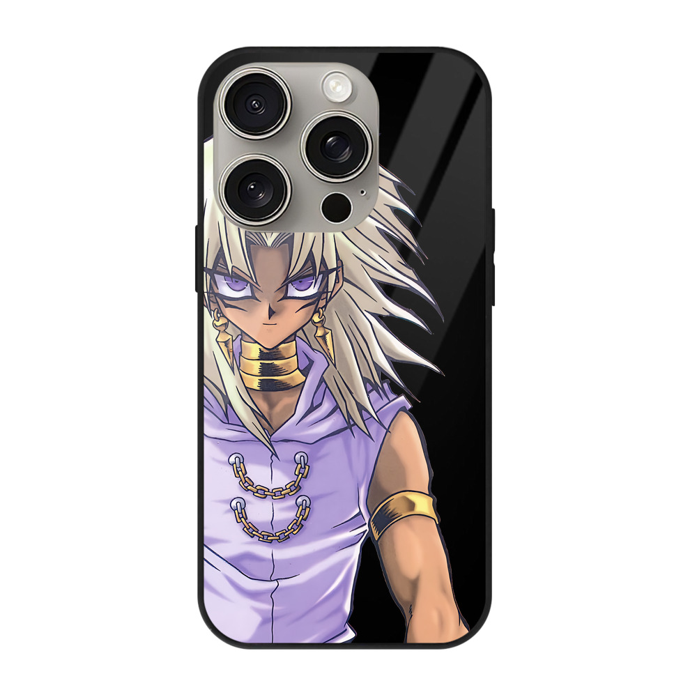 （画像用） 遊☆戯☆王 Yu-Gi-Oh! 【iPhone15Pro対応】スマホケース 耐衝撃＆黄変防止 背面ガラス