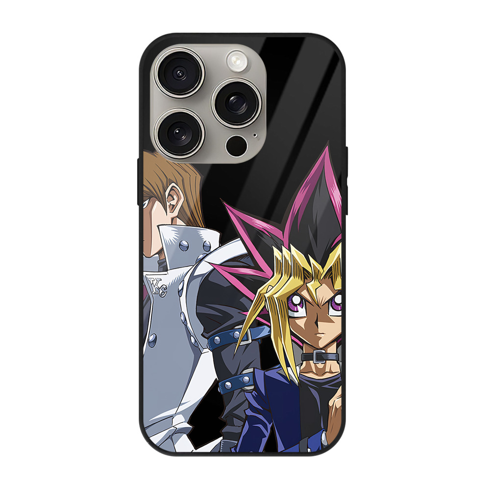 遊☆戯☆王 Yu-Gi-Oh! 【iPhone15Pro対応】スマホケース 耐衝撃&黄変防止 背面ガラス 遊☆戯☆王 Yu-Gi-Oh! 【iPhone15Pro対応】スマホケース 耐衝撃&黄変防止 背面ガラス