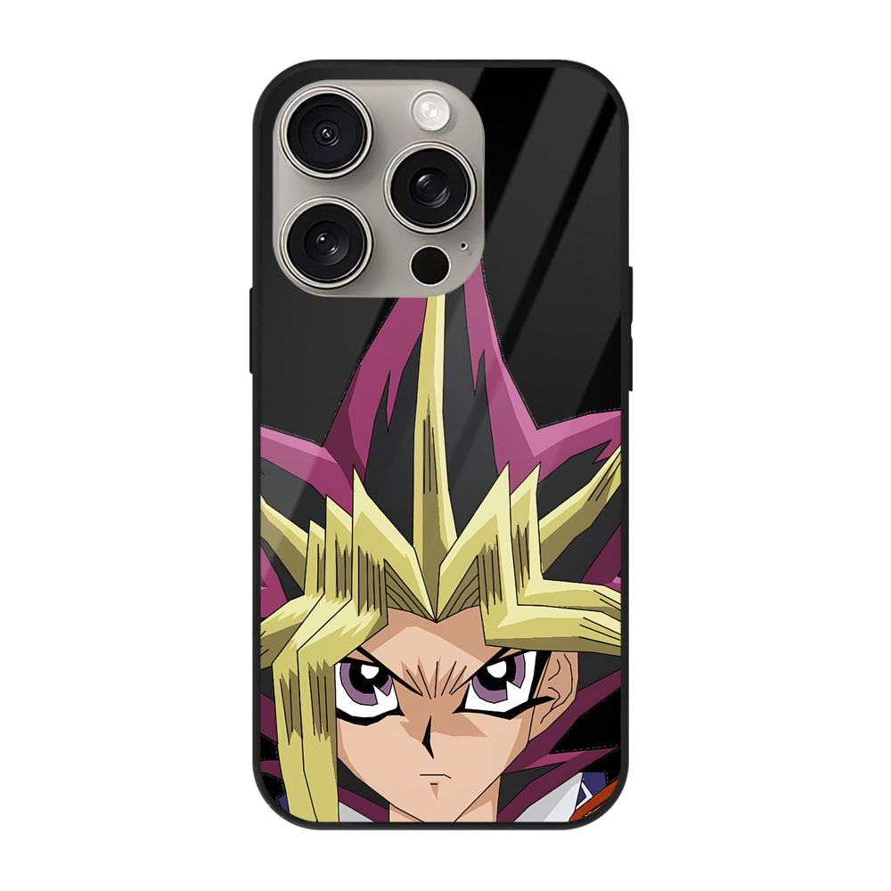 遊☆戯☆王 Yu-Gi-Oh! 【iPhone15Pro対応】スマホケース 耐衝撃&黄変防止 背面ガラス 遊☆戯☆王 Yu-Gi-Oh! 【iPhone15Pro対応】スマホケース 耐衝撃&黄変防止 背面ガラス