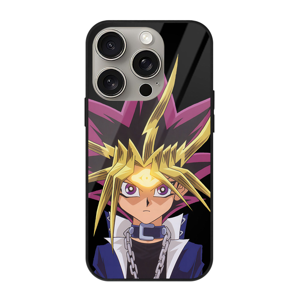 遊☆戯☆王 Yu-Gi-Oh! 【iPhone15Pro対応】スマホケース 耐衝撃&黄変防止 背面ガラス 遊☆戯☆王 Yu-Gi-Oh! 【iPhone15Pro対応】スマホケース 耐衝撃&黄変防止 背面ガラス
