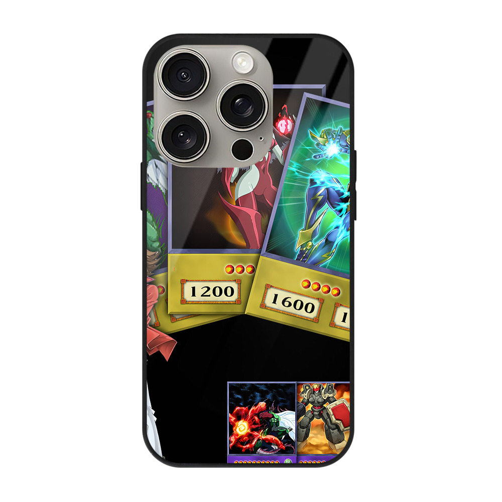 遊☆戯☆王 Yu-Gi-Oh! 【iPhone15Pro対応】スマホケース 耐衝撃&黄変防止 背面ガラス 遊☆戯☆王 Yu-Gi-Oh! 【iPhone15Pro対応】スマホケース 耐衝撃&黄変防止 背面ガラス