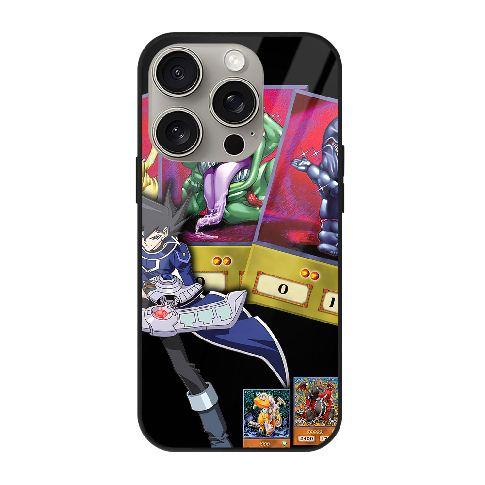 遊☆戯☆王 Yu-Gi-Oh! 【iPhone15Pro対応】スマホケース 耐衝撃&黄変防止 背面ガラス 遊☆戯☆王 Yu-Gi-Oh! 【iPhone15Pro対応】スマホケース 耐衝撃&黄変防止 背面ガラス