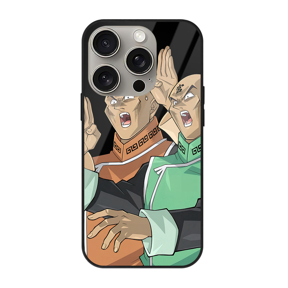 遊☆戯☆王 Yu-Gi-Oh! 【iPhone15Pro対応】スマホケース 耐衝撃＆黄変防止 背面ガラス
