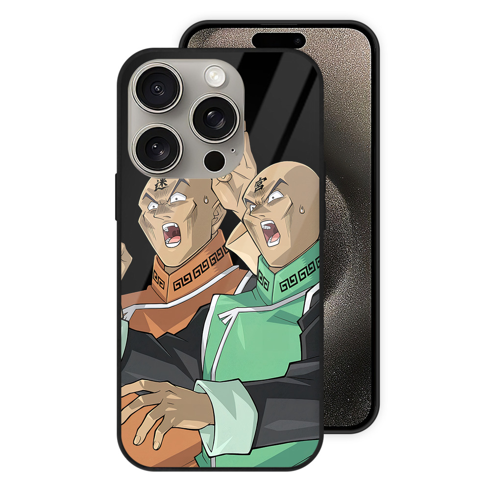 遊☆戯☆王 Yu-Gi-Oh! 【iPhone15Pro対応】スマホケース 耐衝撃＆黄変防止 背面ガラス