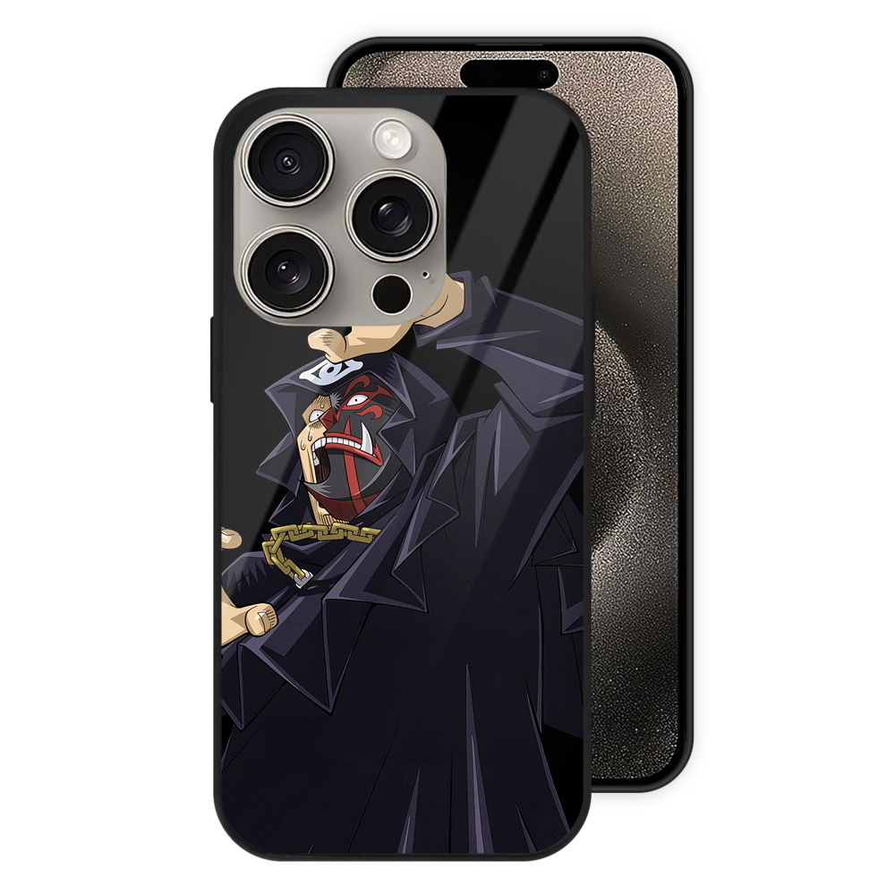 （画像用） 遊☆戯☆王 Yu-Gi-Oh! 【iPhone15Pro対応】スマホケース 耐衝撃＆黄変防止 背面ガラス