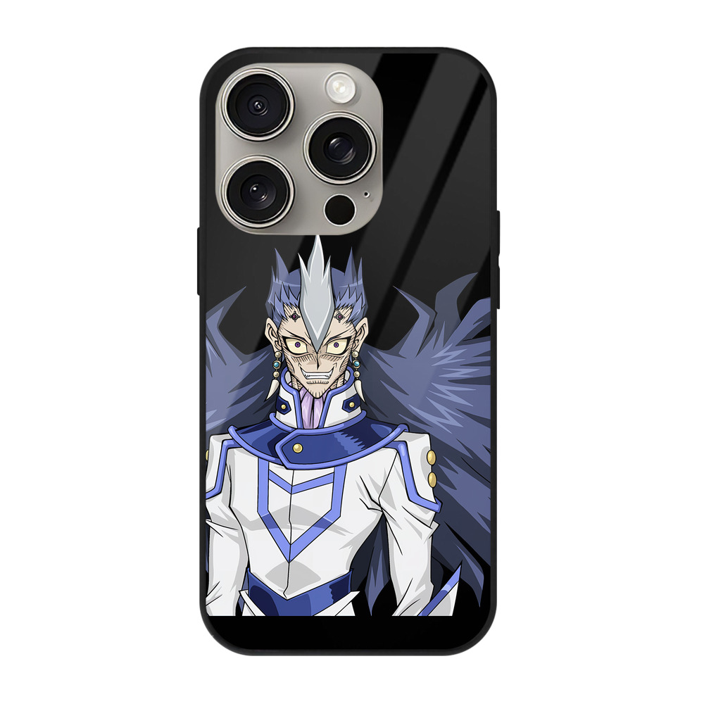 （画像用） 遊☆戯☆王 Yu-Gi-Oh! 【iPhone15Pro対応】スマホケース 耐衝撃＆黄変防止 背面ガラス