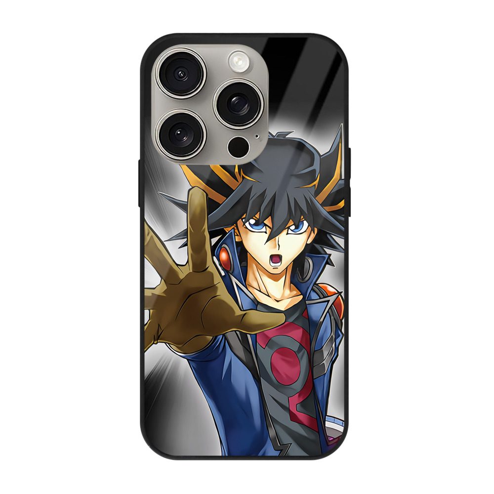 遊☆戯☆王 Yu-Gi-Oh! 【iPhone15Pro対応】スマホケース 耐衝撃&黄変防止 背面ガラス 遊☆戯☆王 Yu-Gi-Oh! 【iPhone15Pro対応】スマホケース 耐衝撃&黄変防止 背面ガラス