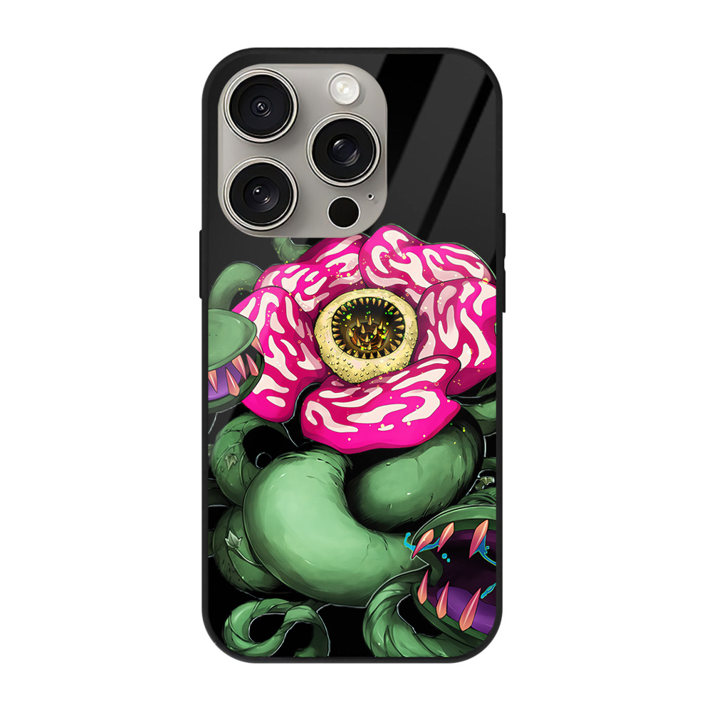 （画像用） 遊☆戯☆王 Yu-Gi-Oh! 【iPhone15Pro対応】スマホケース 耐衝撃＆黄変防止 背面ガラス
