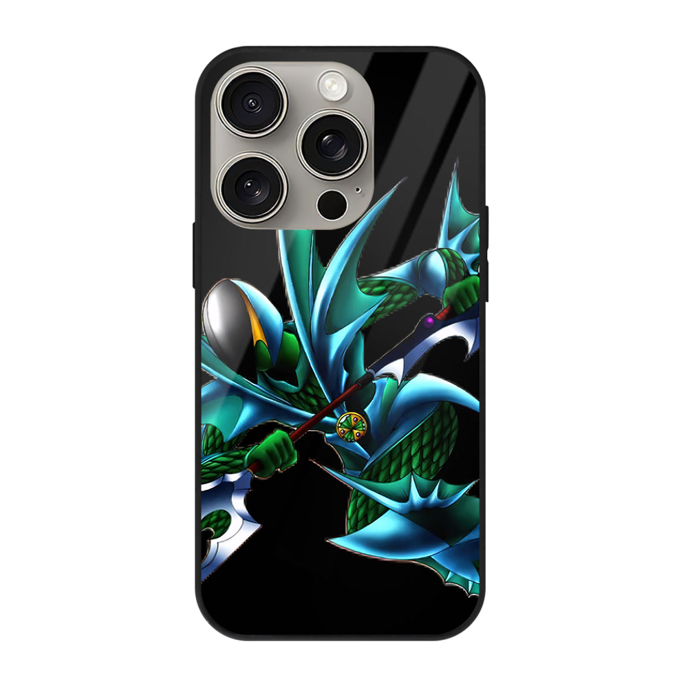 遊☆戯☆王 Yu-Gi-Oh! 【iPhone15Pro対応】スマホケース 耐衝撃＆黄変防止 背面ガラス