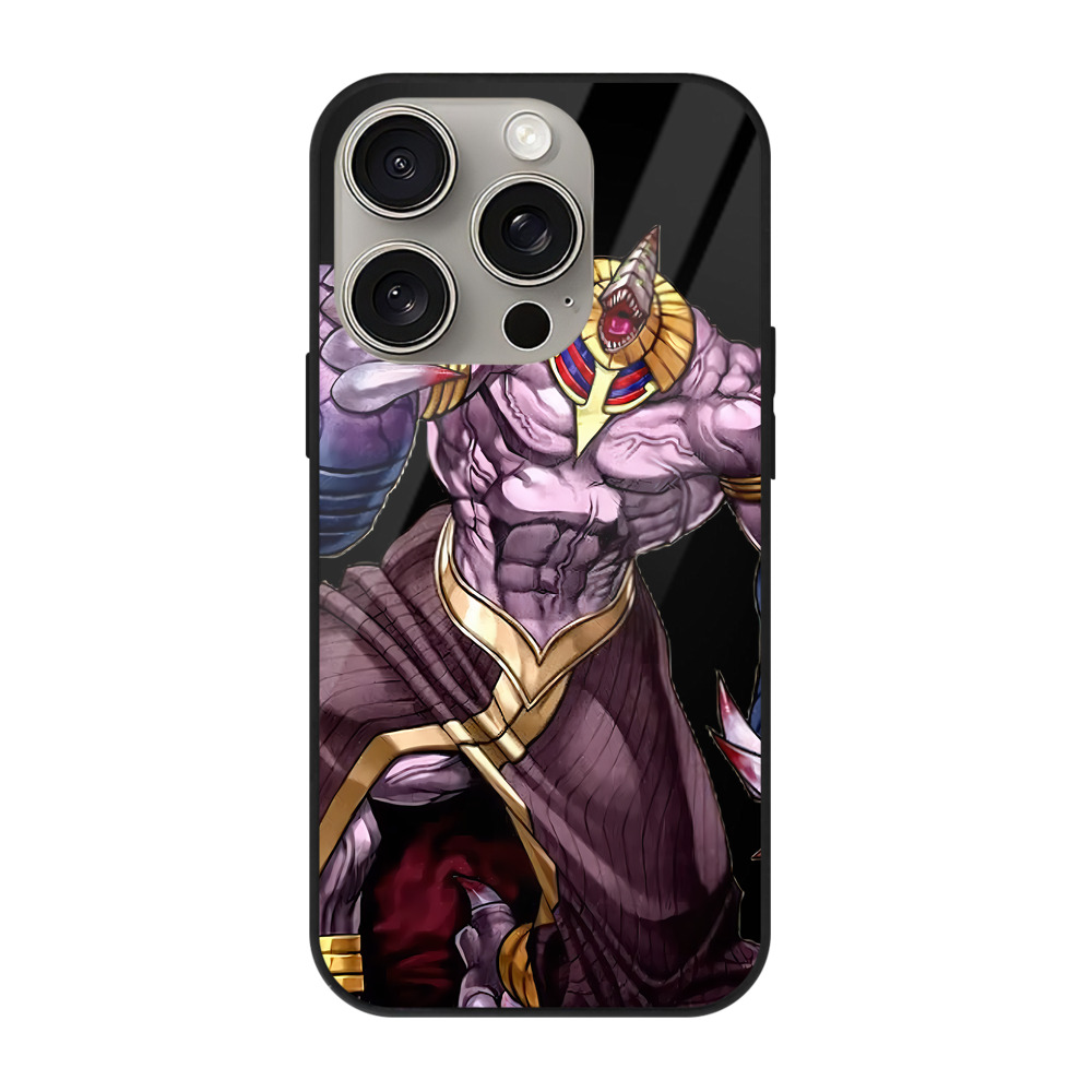 遊☆戯☆王 Yu-Gi-Oh! 【iPhone15Pro対応】スマホケース 耐衝撃＆黄変防止 背面ガラス