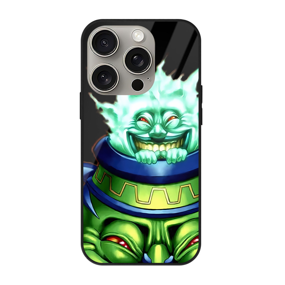 遊☆戯☆王 Yu-Gi-Oh! 【iPhone15Pro対応】スマホケース 耐衝撃＆黄変防止 背面ガラス