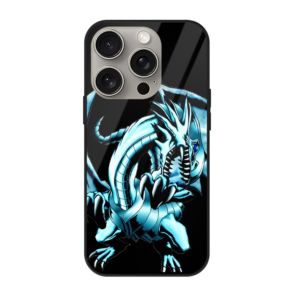 遊☆戯☆王 Yu-Gi-Oh! 【iPhone15Pro対応】スマホケース 耐衝撃＆黄変防止 背面ガラス