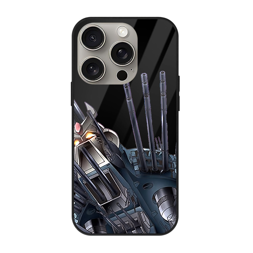 遊☆戯☆王 Yu-Gi-Oh! 【iPhone15Pro対応】スマホケース 耐衝撃＆黄変防止 背面ガラス