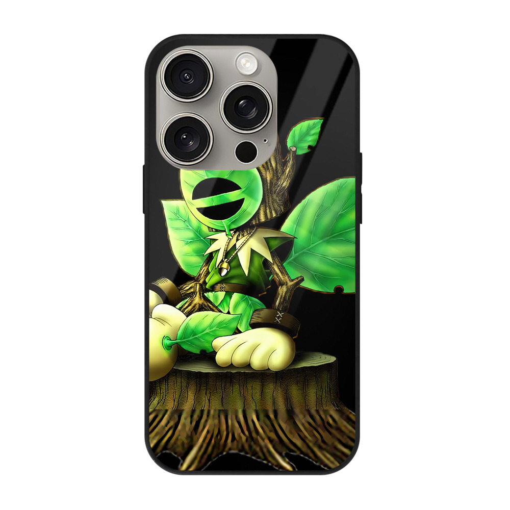 遊☆戯☆王 Yu-Gi-Oh! 【iPhone15Pro対応】スマホケース 耐衝撃＆黄変防止 背面ガラス