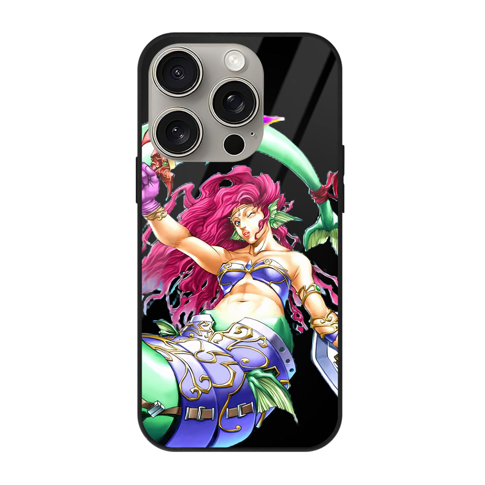 遊☆戯☆王 Yu-Gi-Oh! 【iPhone15Pro対応】スマホケース 耐衝撃＆黄変防止 背面ガラス
