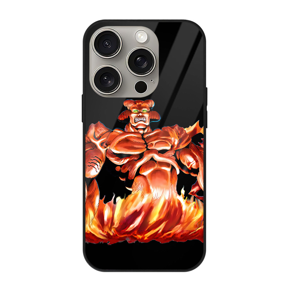 （画像用） 遊☆戯☆王 Yu-Gi-Oh! 【iPhone15Pro対応】スマホケース 耐衝撃＆黄変防止 背面ガラス