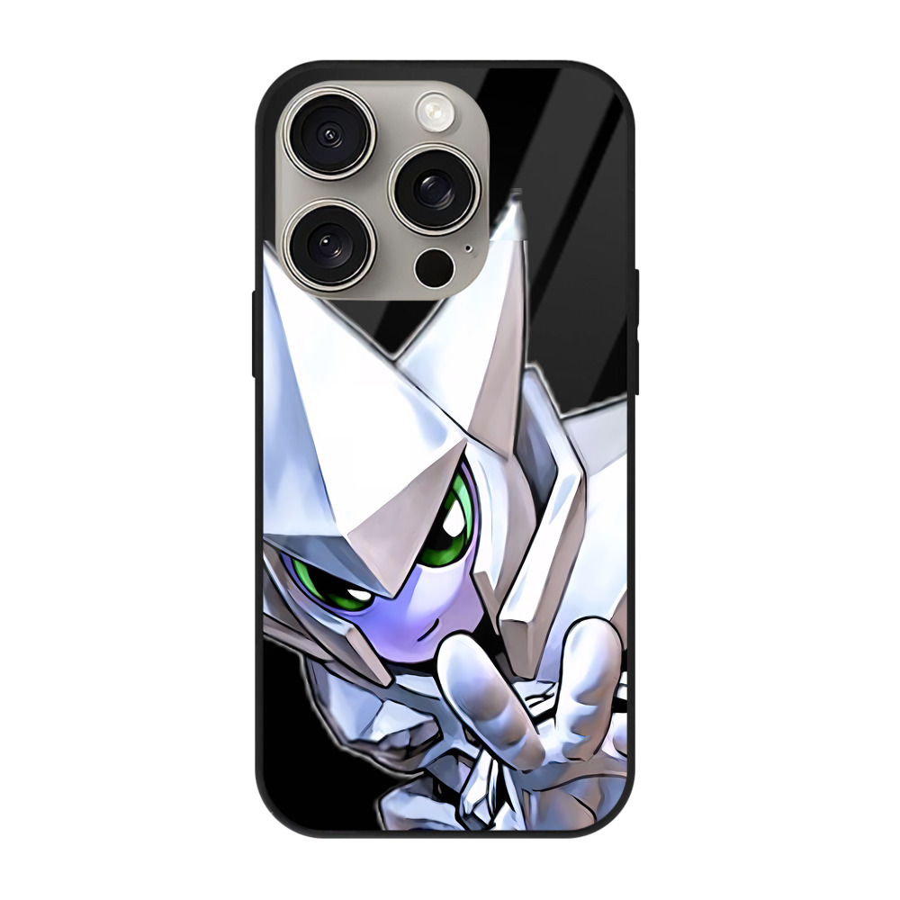 遊☆戯☆王 Yu-Gi-Oh! 【iPhone15Pro対応】スマホケース 耐衝撃＆黄変防止 背面ガラス