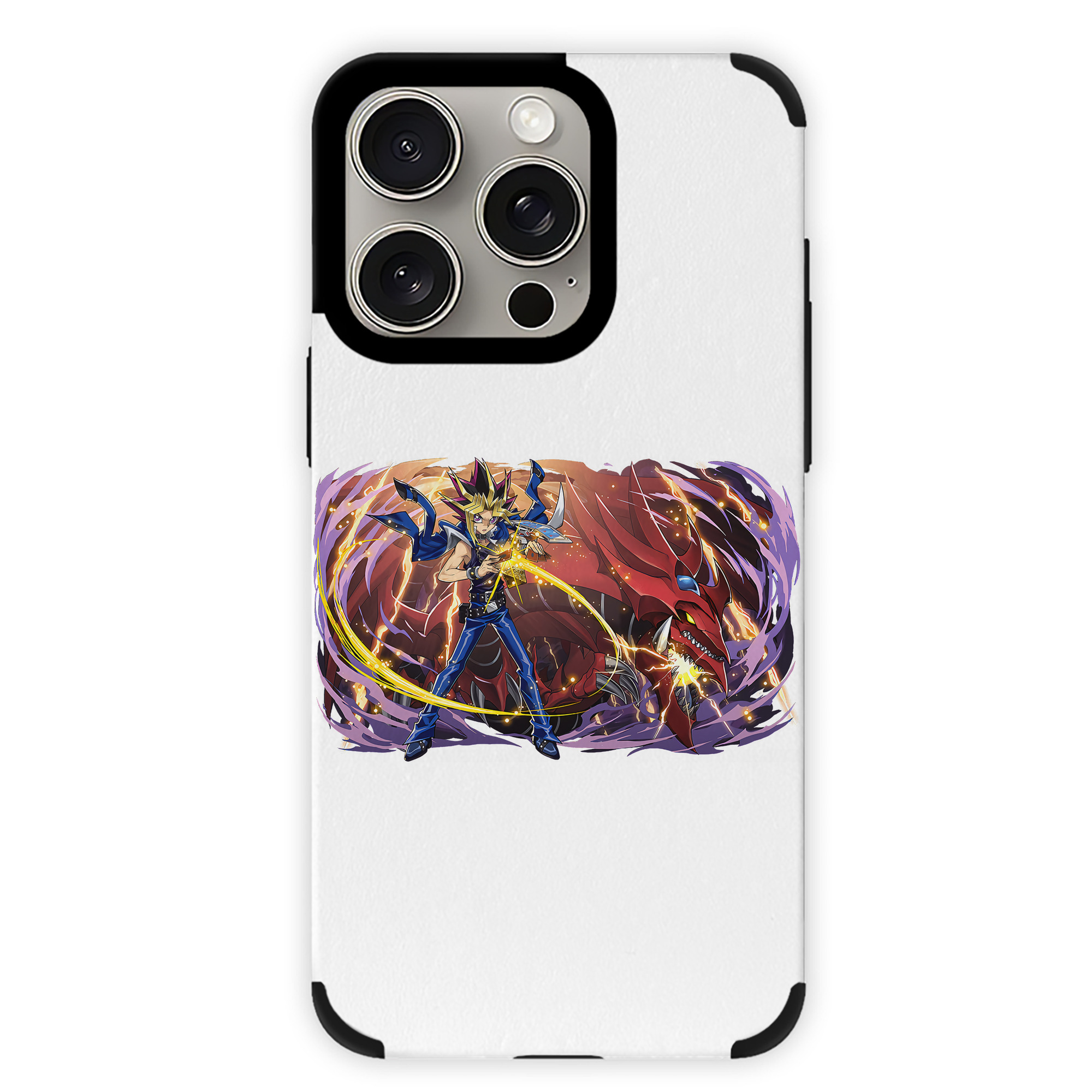 遊☆戯☆王 Yu-Gi-Oh! 【iPhone15ProMax対応】 PUレザー スマホケース 耐衝撃＆黄変防止