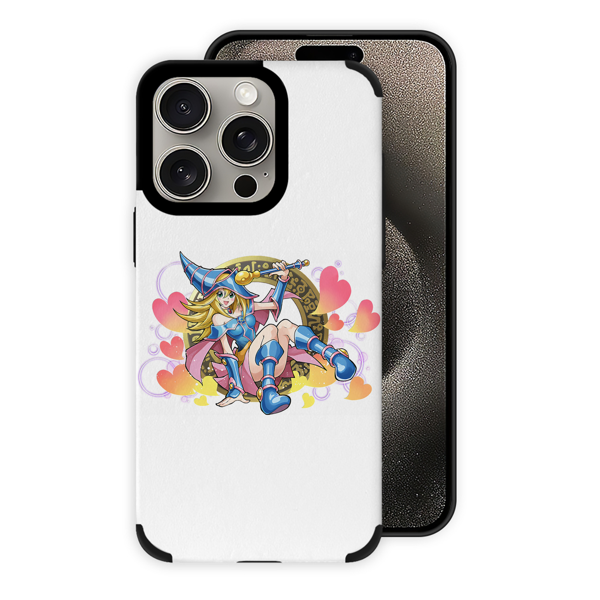 遊☆戯☆王 Yu-Gi-Oh! 【iPhone15ProMax対応】 PUレザー スマホケース 耐衝撃＆黄変防止