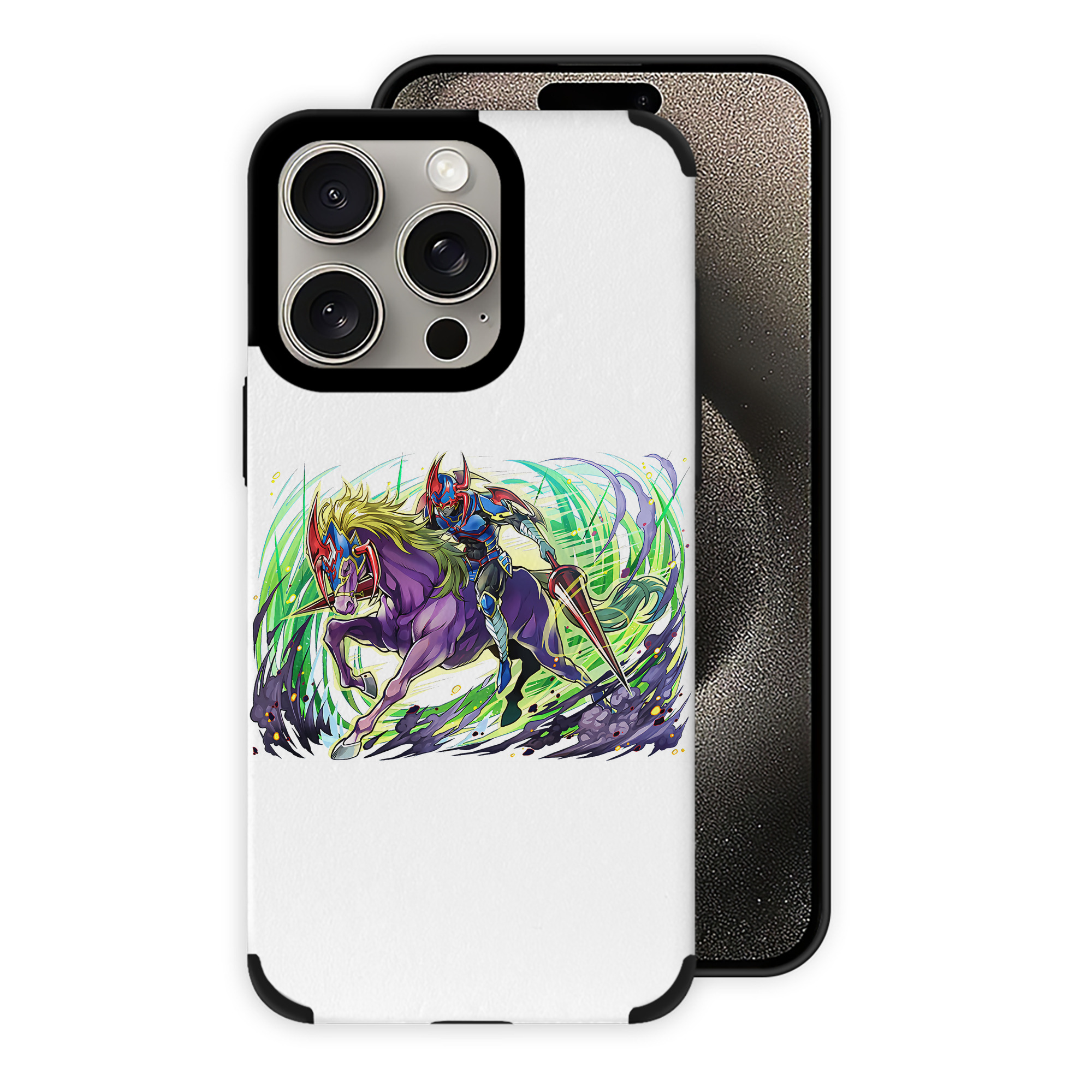 遊☆戯☆王 Yu-Gi-Oh! 【iPhone15ProMax対応】 PUレザー スマホケース 耐衝撃＆黄変防止