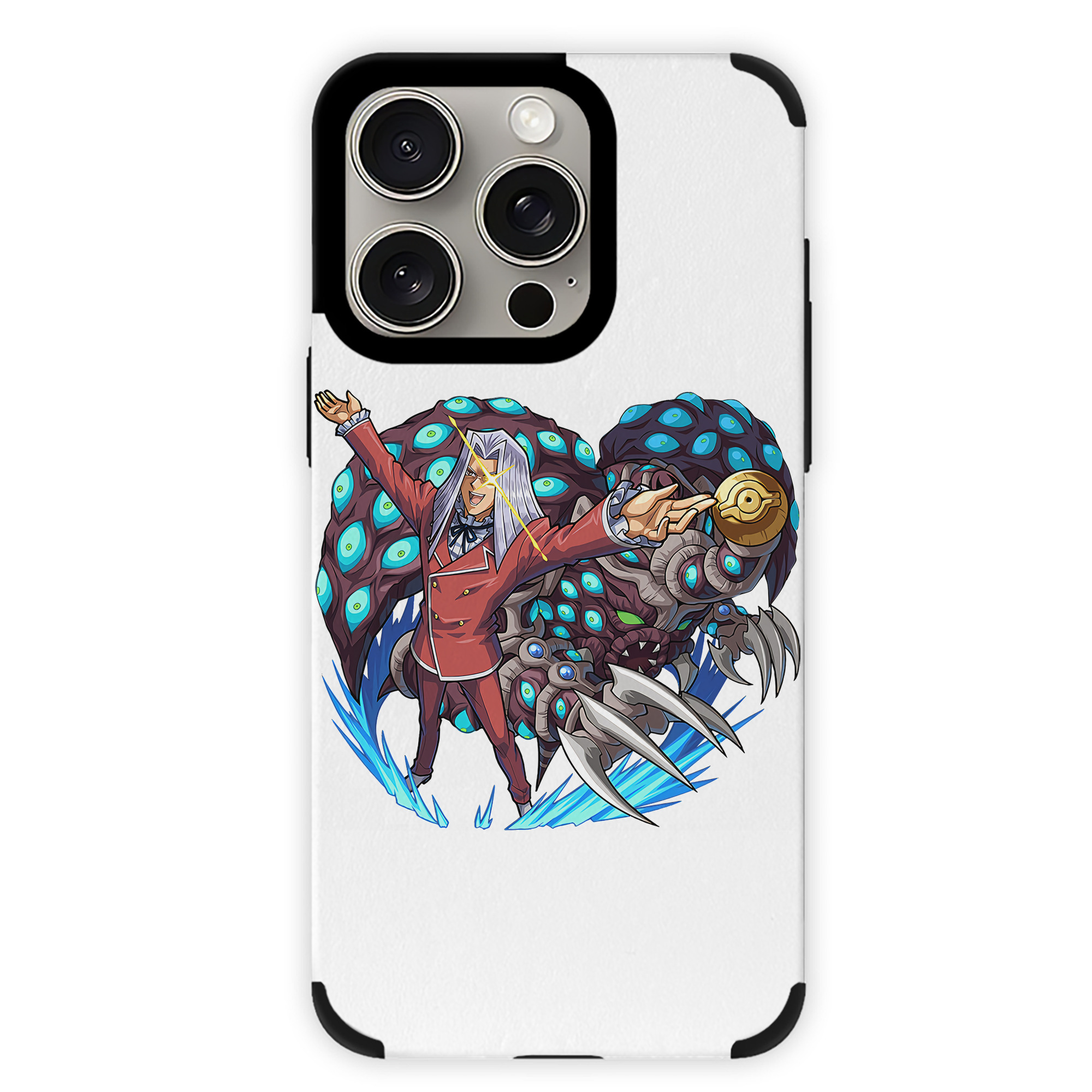 遊☆戯☆王 Yu-Gi-Oh! 【iPhone15ProMax対応】 PUレザー スマホケース 耐衝撃＆黄変防止