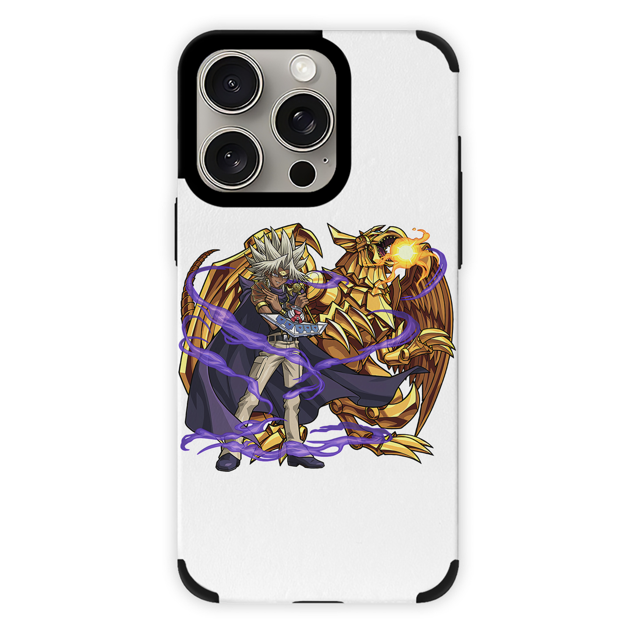遊☆戯☆王 Yu-Gi-Oh! 【iPhone15ProMax対応】 PUレザー スマホケース 耐衝撃＆黄変防止