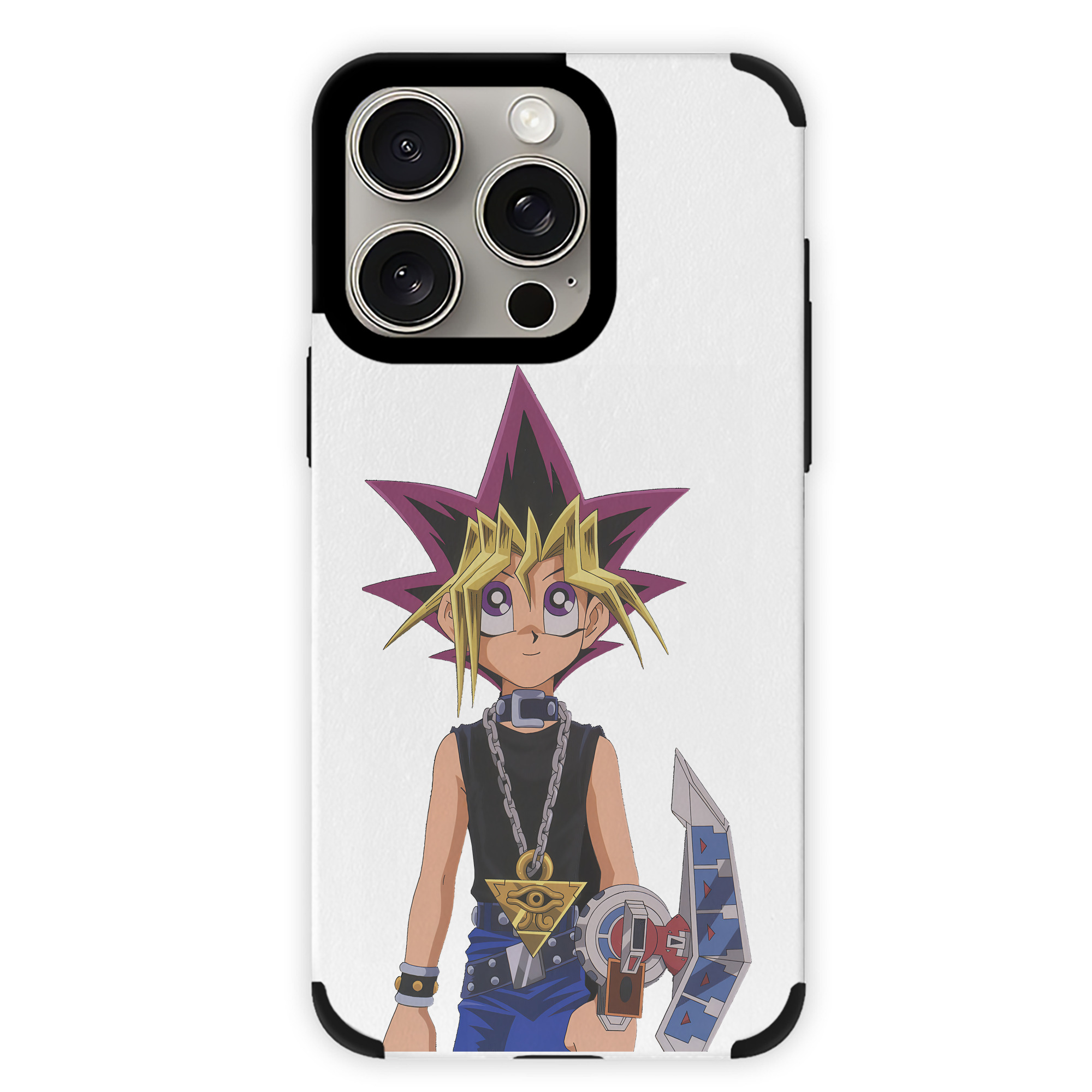 遊☆戯☆王 Yu-Gi-Oh! 【iPhone15ProMax対応】 PUレザー スマホケース 耐衝撃＆黄変防止