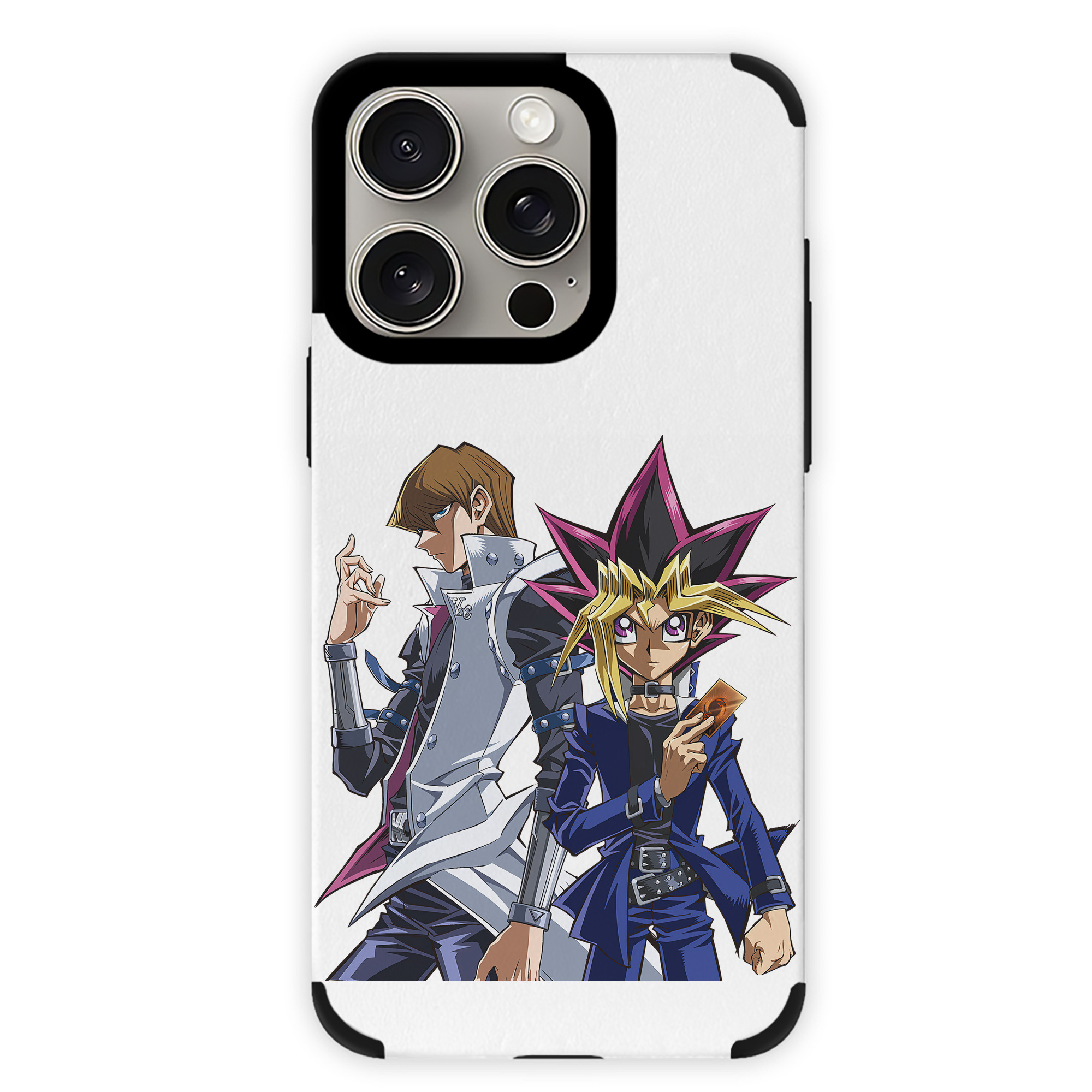 （画像用） 遊☆戯☆王 Yu-Gi-Oh! 【iPhone15ProMax対応】 PUレザー スマホケース 耐衝撃＆黄変防止