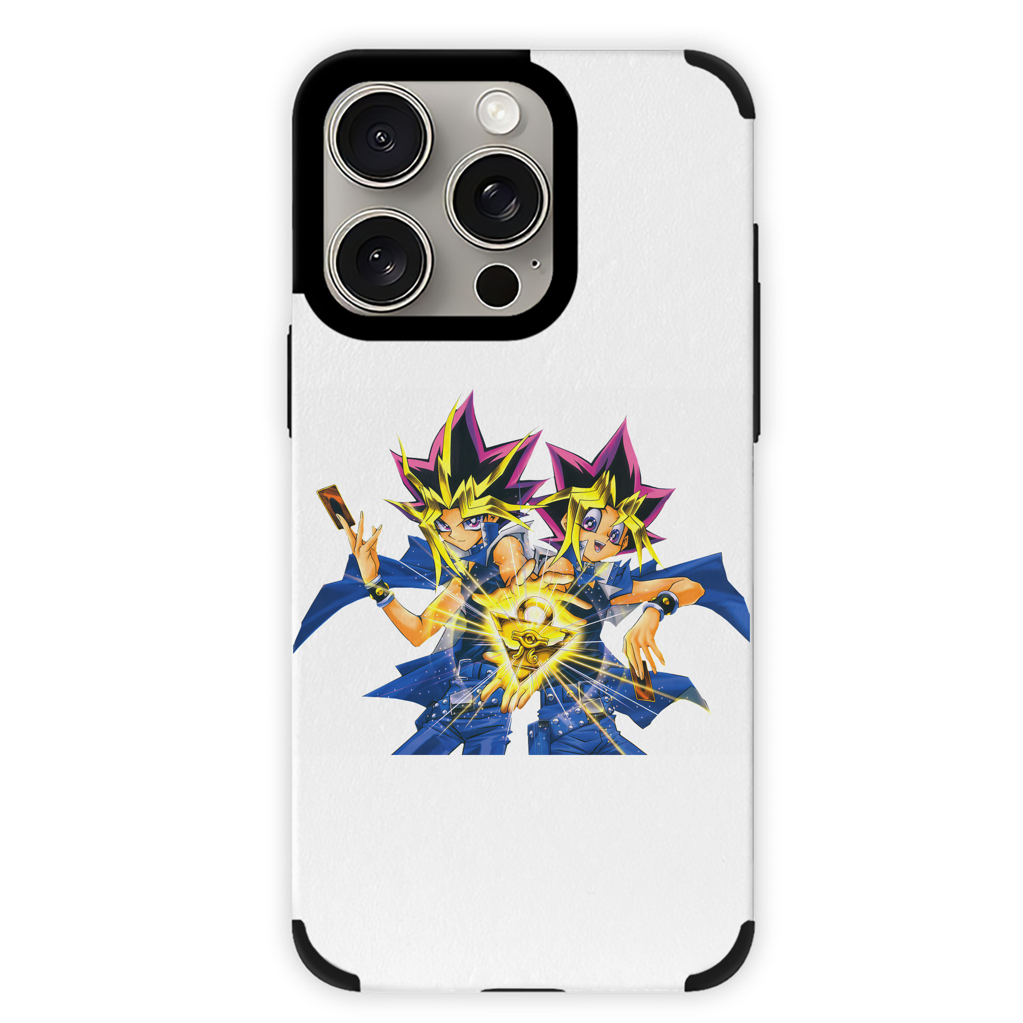 （画像用） 遊☆戯☆王 Yu-Gi-Oh! 【iPhone15ProMax対応】 PUレザー スマホケース 耐衝撃＆黄変防止