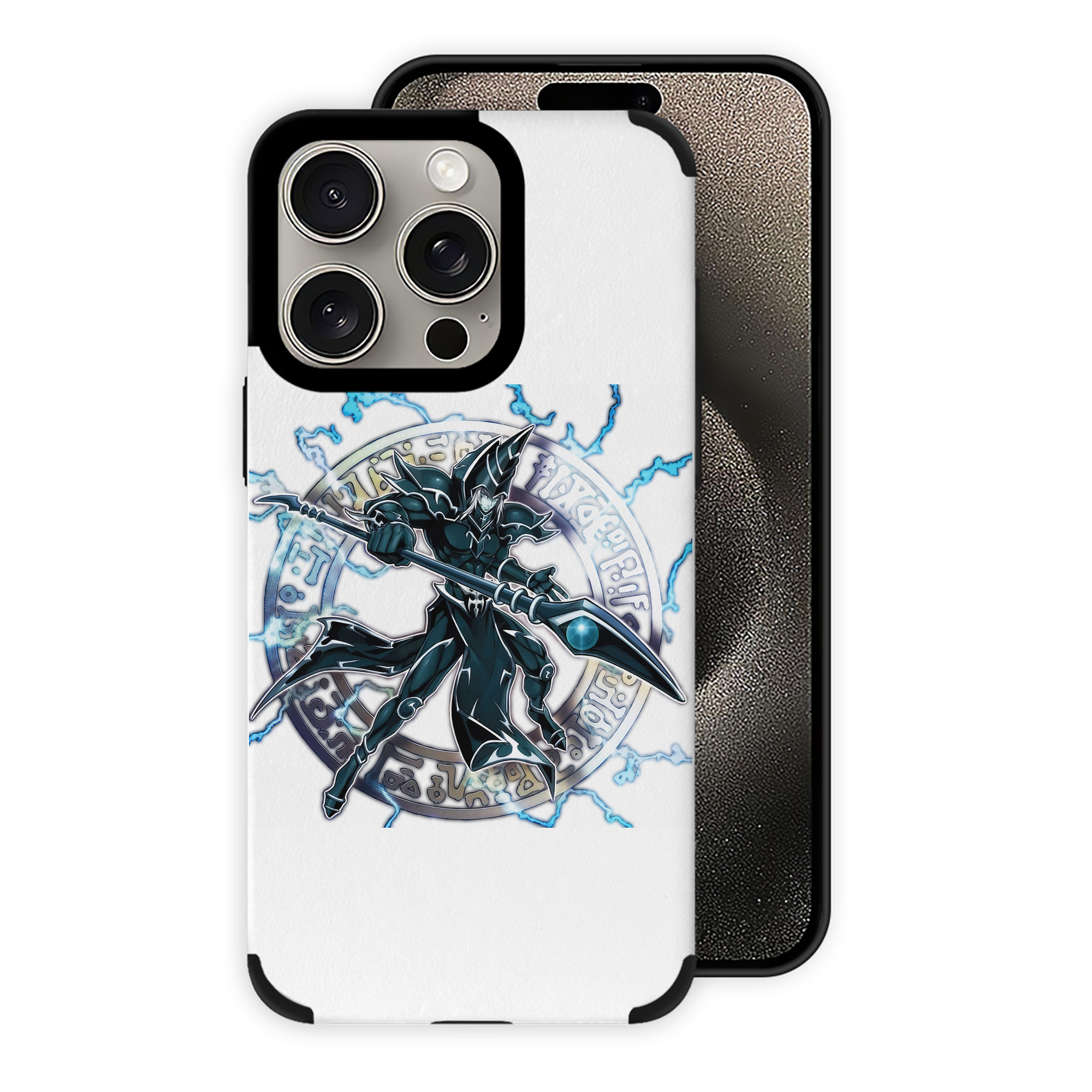 遊☆戯☆王 Yu-Gi-Oh! 【iPhone15ProMax対応】 PUレザー スマホケース 耐衝撃＆黄変防止