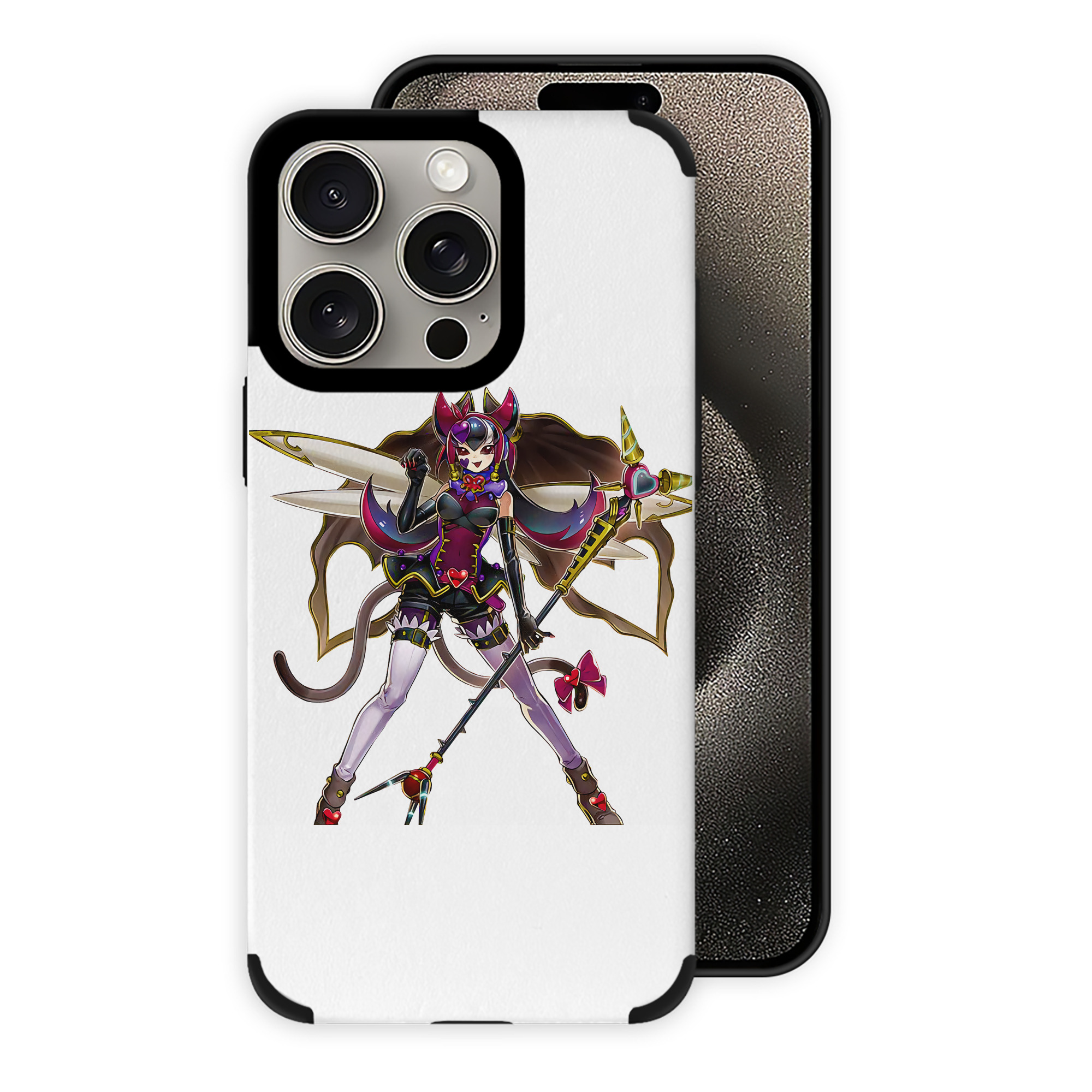遊☆戯☆王 Yu-Gi-Oh! 【iPhone15ProMax対応】 PUレザー スマホケース 耐衝撃＆黄変防止