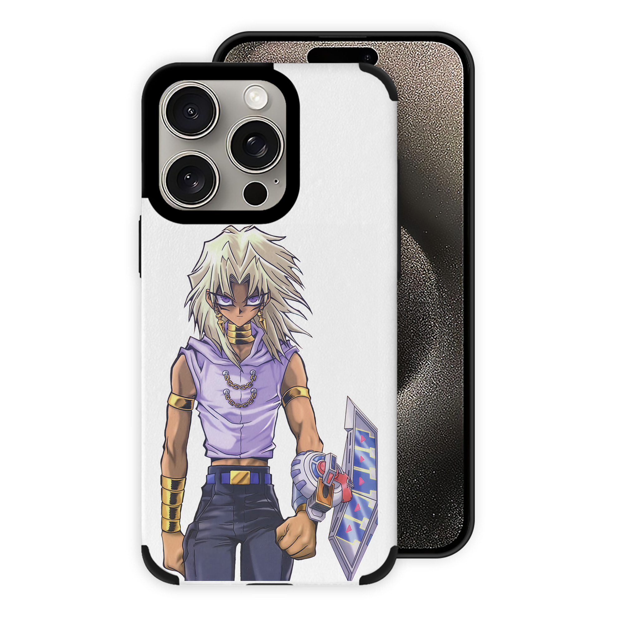 （画像用） 遊☆戯☆王 Yu-Gi-Oh! 【iPhone15ProMax対応】 PUレザー スマホケース 耐衝撃＆黄変防止