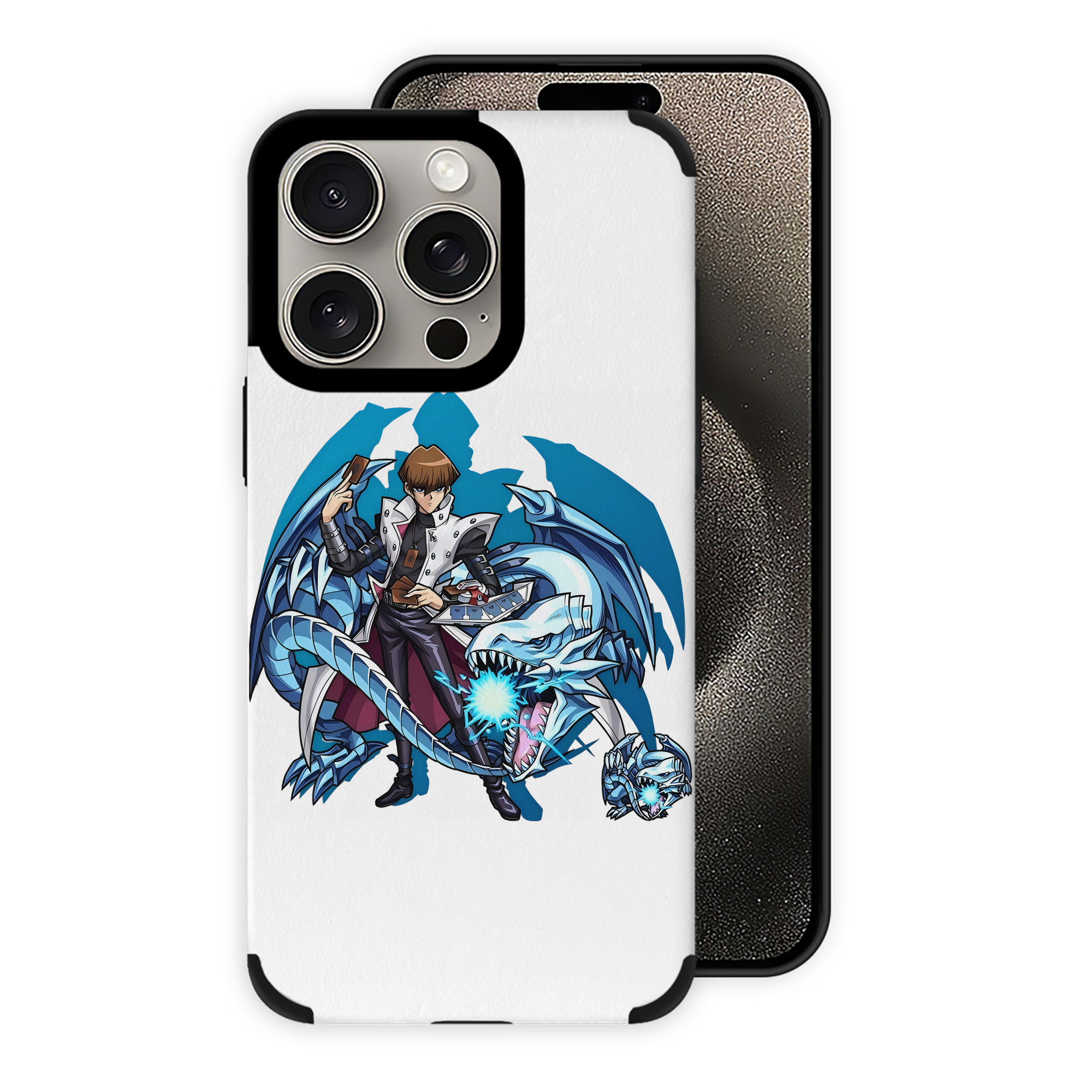 遊☆戯☆王 Yu-Gi-Oh! 【iPhone15ProMax対応】 PUレザー スマホケース 耐衝撃＆黄変防止