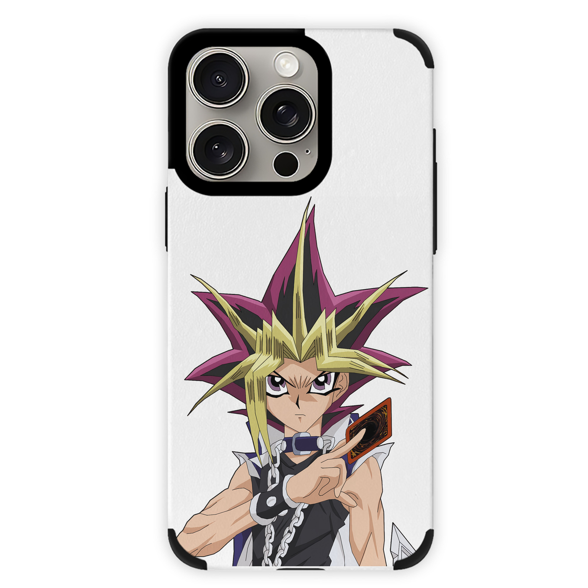 遊☆戯☆王 Yu-Gi-Oh! 【iPhone15ProMax対応】 PUレザー スマホケース 耐衝撃＆黄変防止