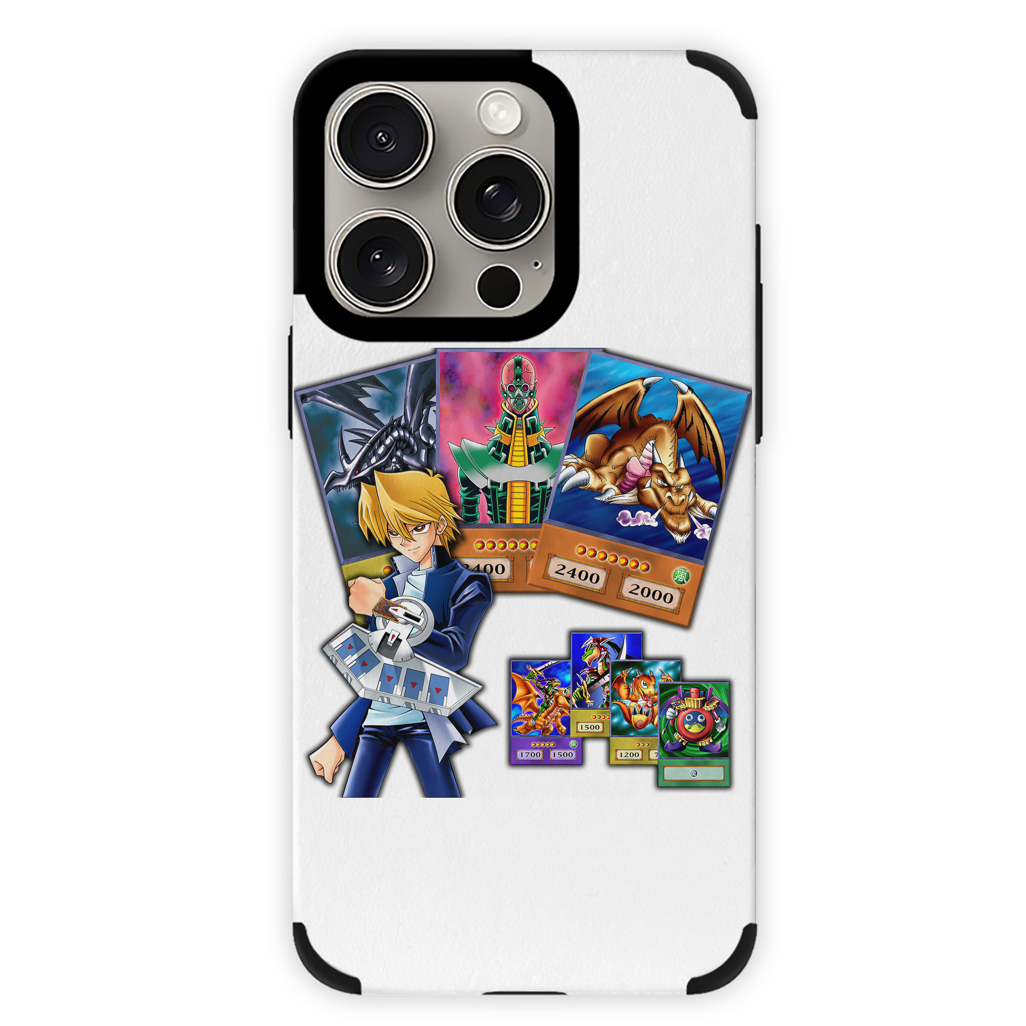 遊☆戯☆王 Yu-Gi-Oh! 【iPhone15ProMax対応】 PUレザー スマホケース 耐衝撃＆黄変防止