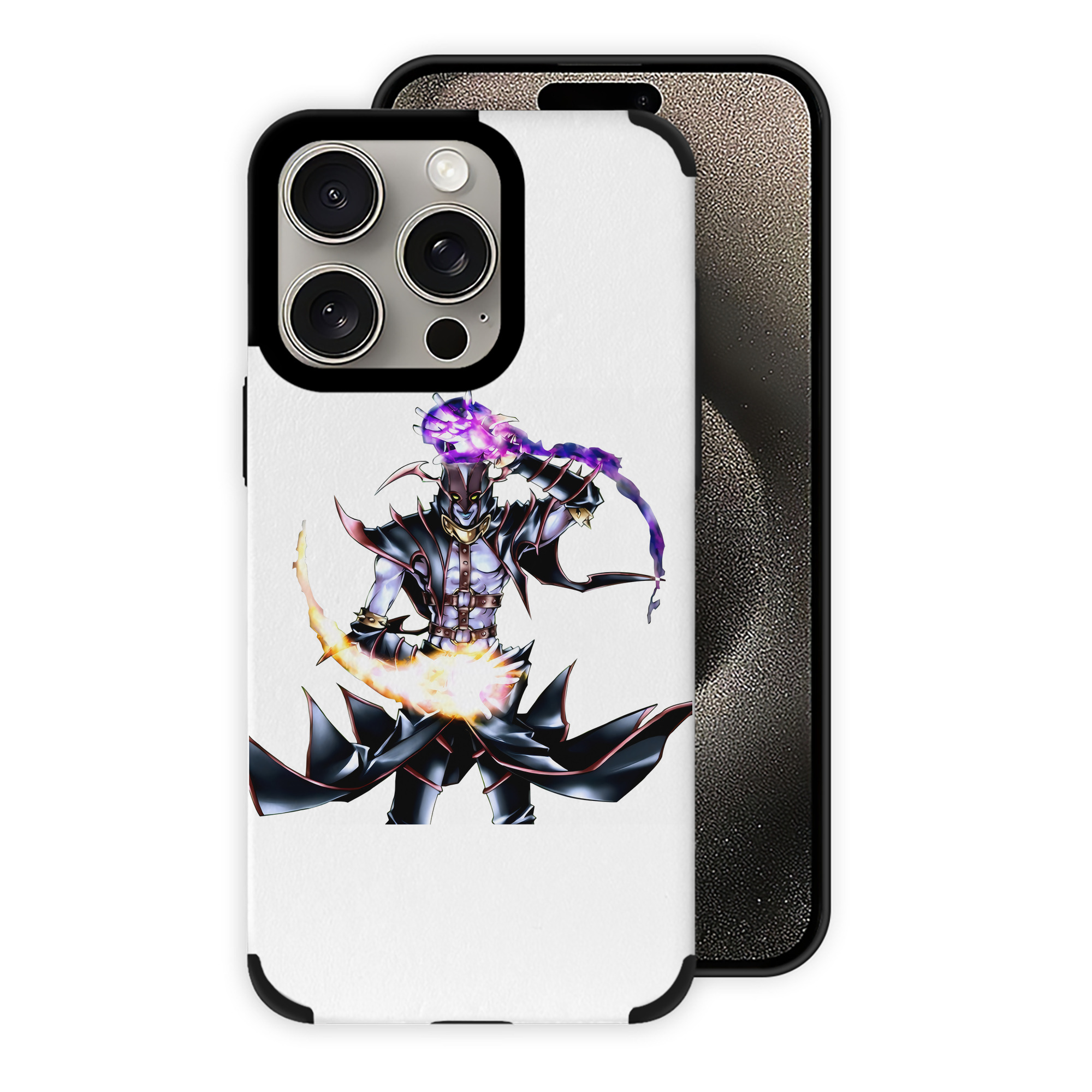 遊☆戯☆王 Yu-Gi-Oh! 【iPhone15ProMax対応】 PUレザー スマホケース 耐衝撃＆黄変防止