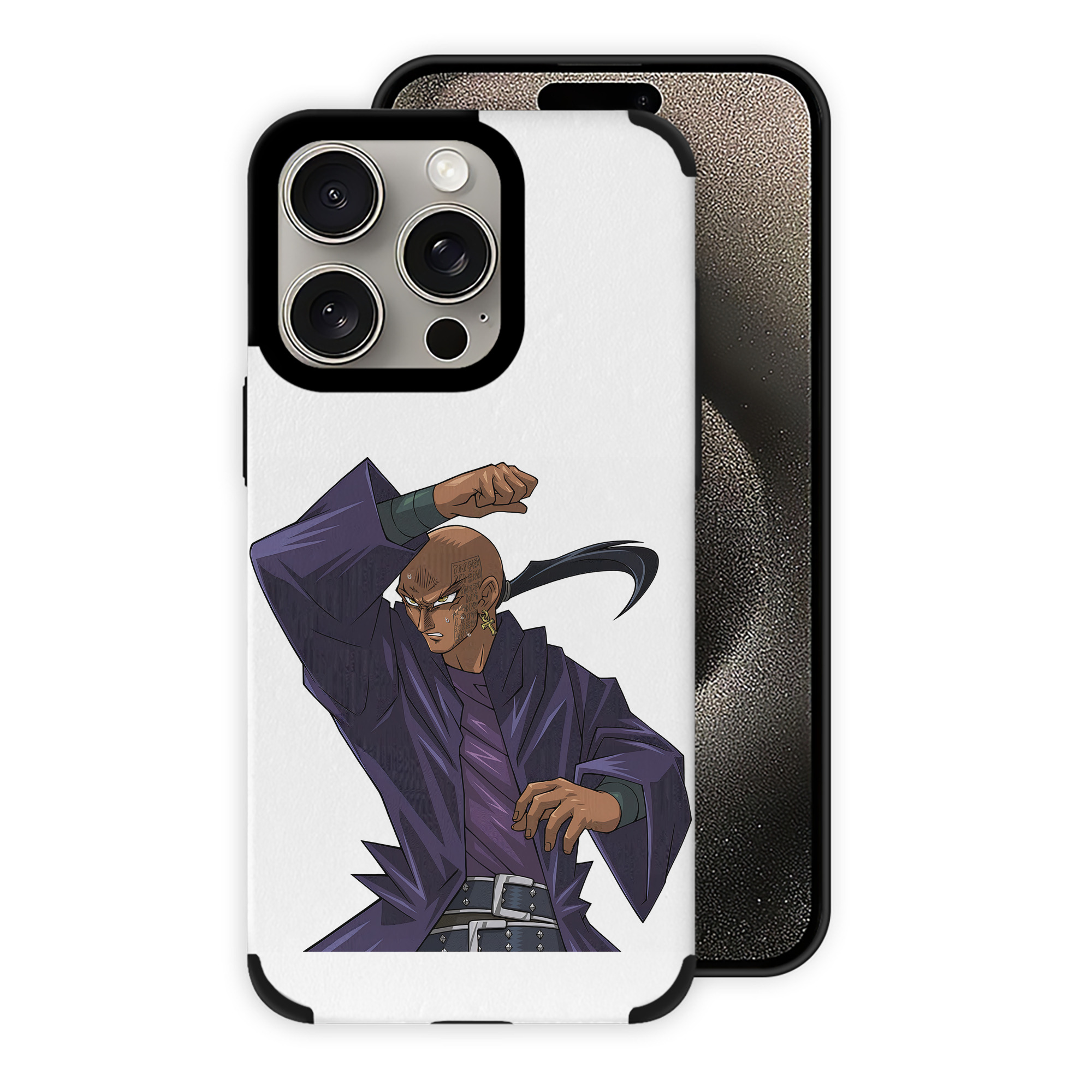 （画像用） 遊☆戯☆王 Yu-Gi-Oh! 【iPhone15ProMax対応】 PUレザー スマホケース 耐衝撃＆黄変防止