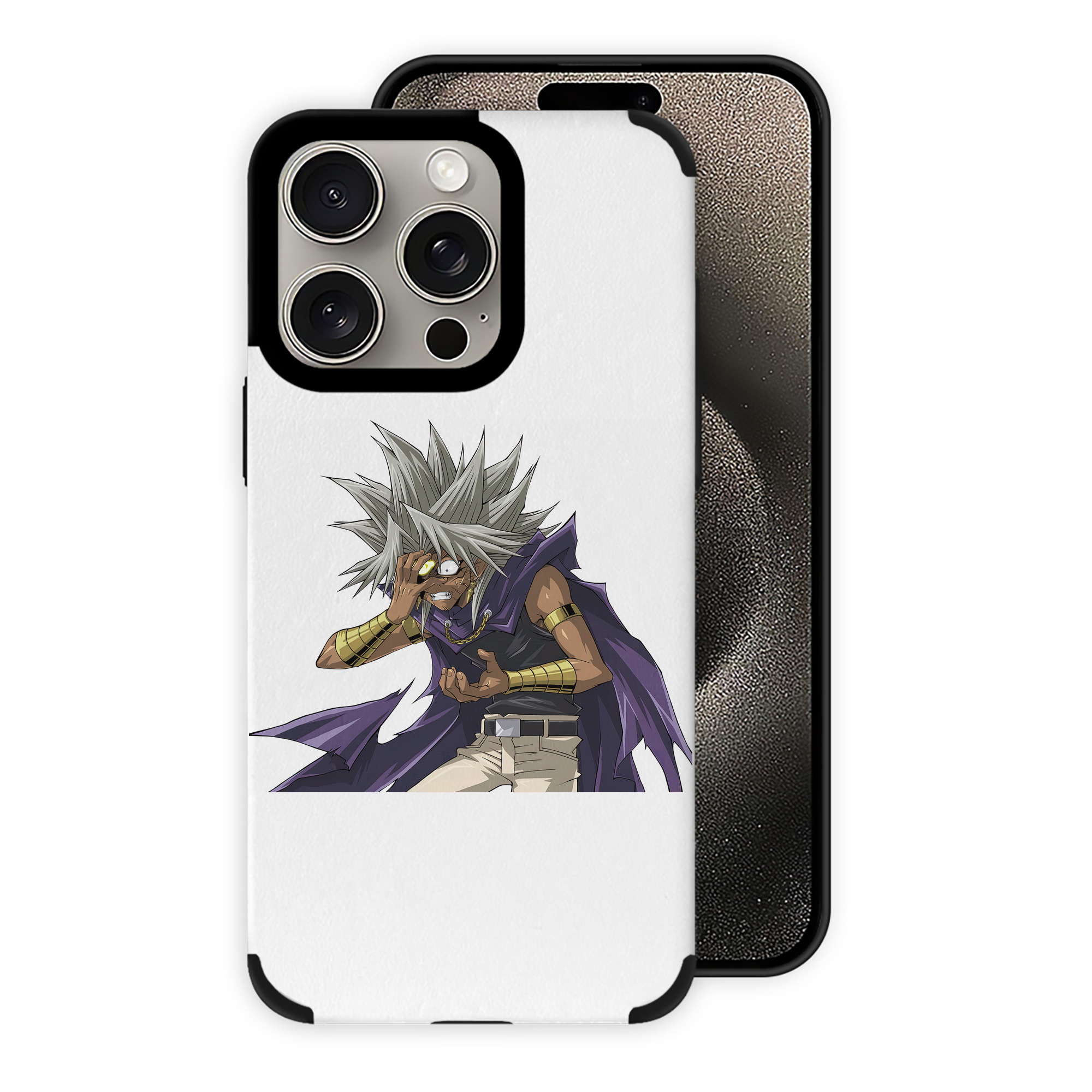 遊☆戯☆王 Yu-Gi-Oh! 【iPhone15ProMax対応】 PUレザー スマホケース 耐衝撃＆黄変防止