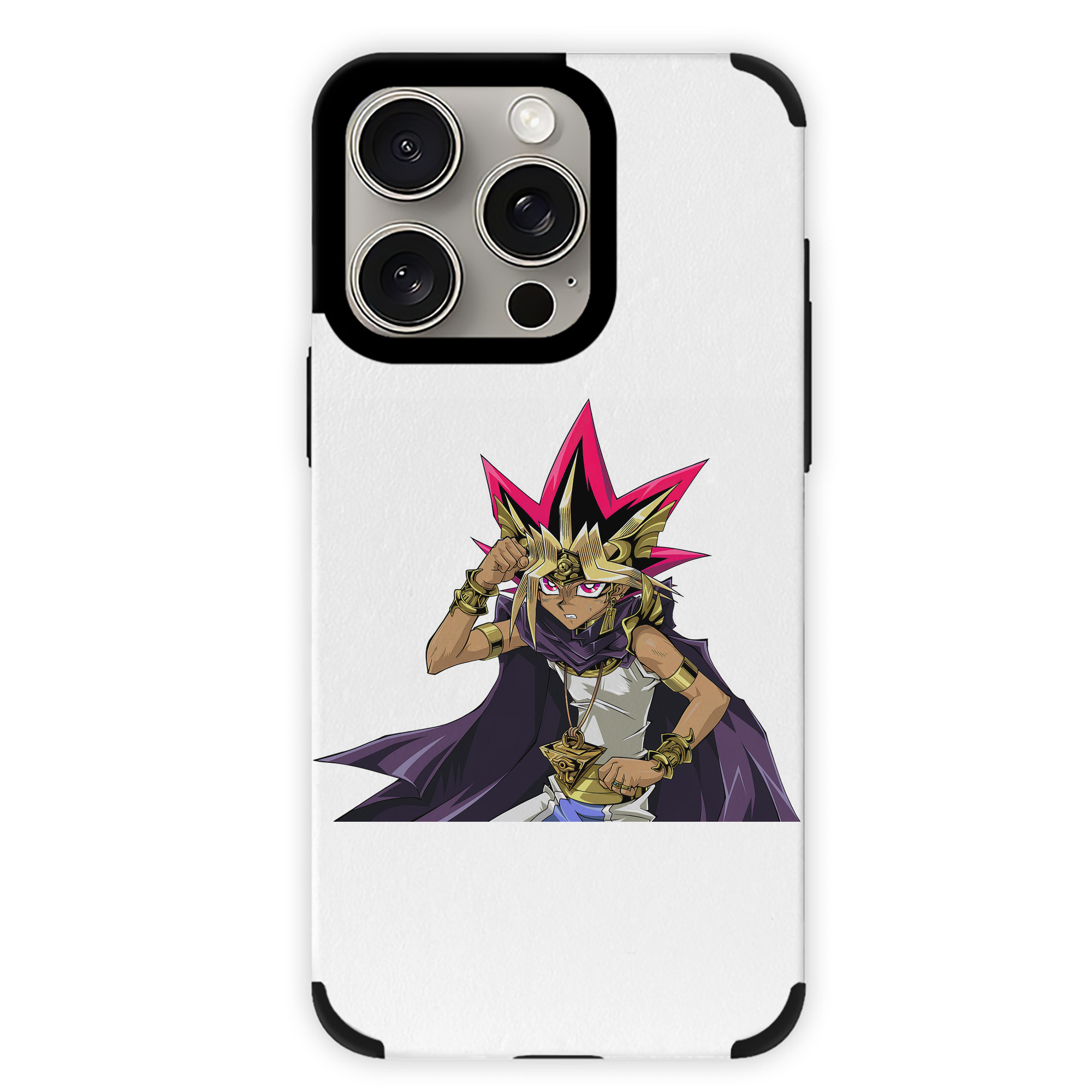 遊☆戯☆王 Yu-Gi-Oh! 【iPhone15ProMax対応】 PUレザー スマホケース 耐衝撃＆黄変防止