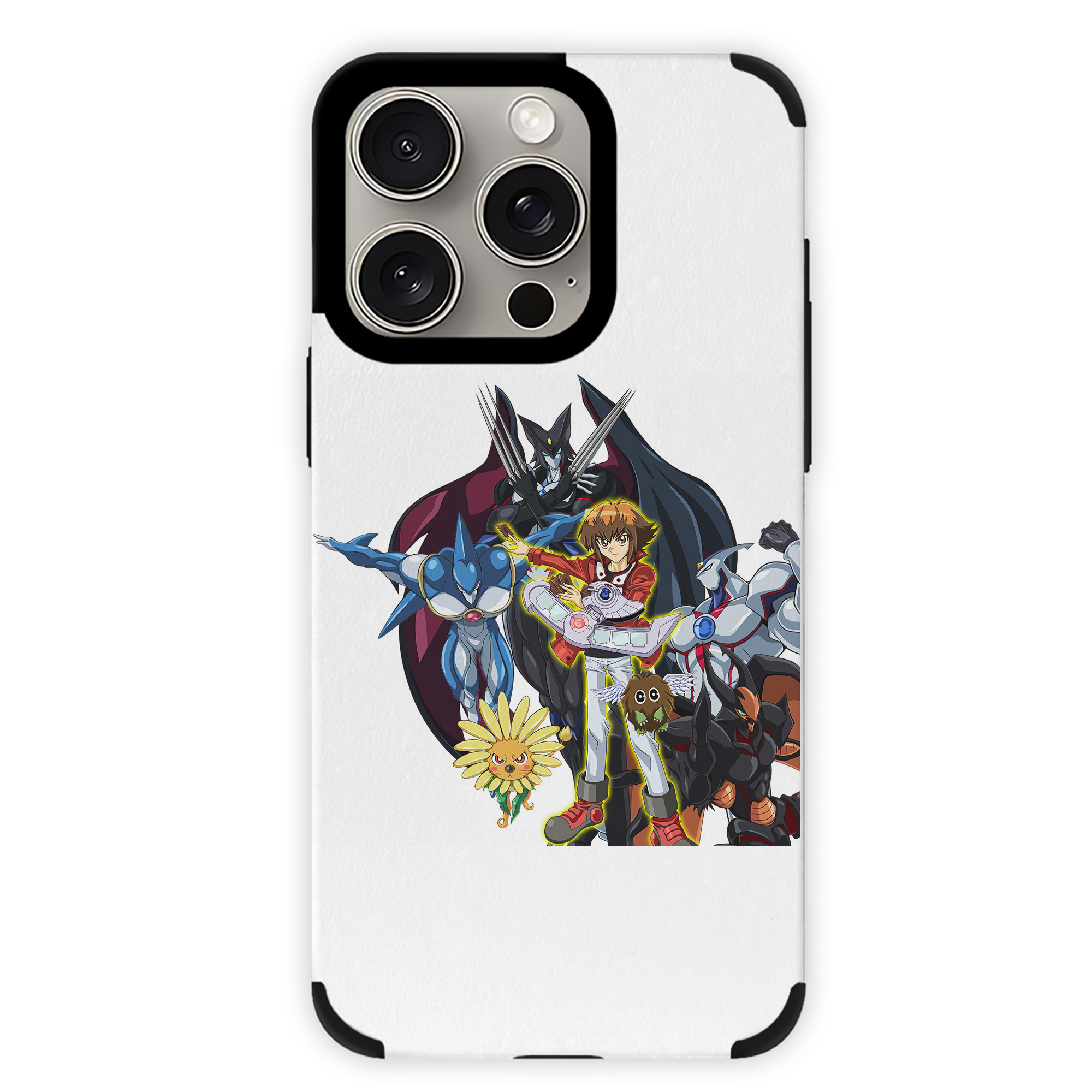 遊☆戯☆王 Yu-Gi-Oh! 【iPhone15ProMax対応】 PUレザー スマホケース 耐衝撃＆黄変防止
