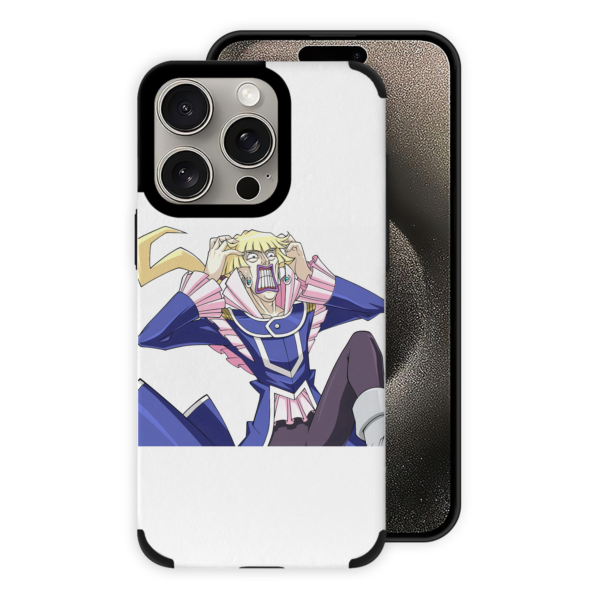 遊☆戯☆王 Yu-Gi-Oh! 【iPhone15ProMax対応】 PUレザー スマホケース 耐衝撃＆黄変防止