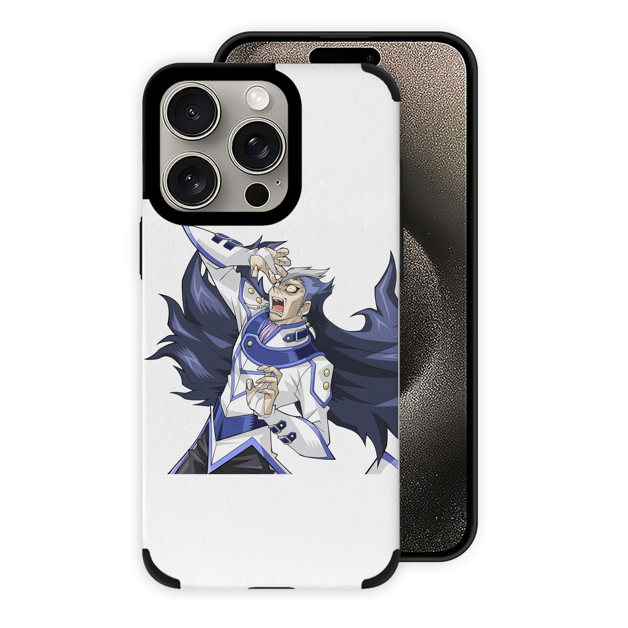 遊☆戯☆王 Yu-Gi-Oh! 【iPhone15ProMax対応】 PUレザー スマホケース 耐衝撃＆黄変防止