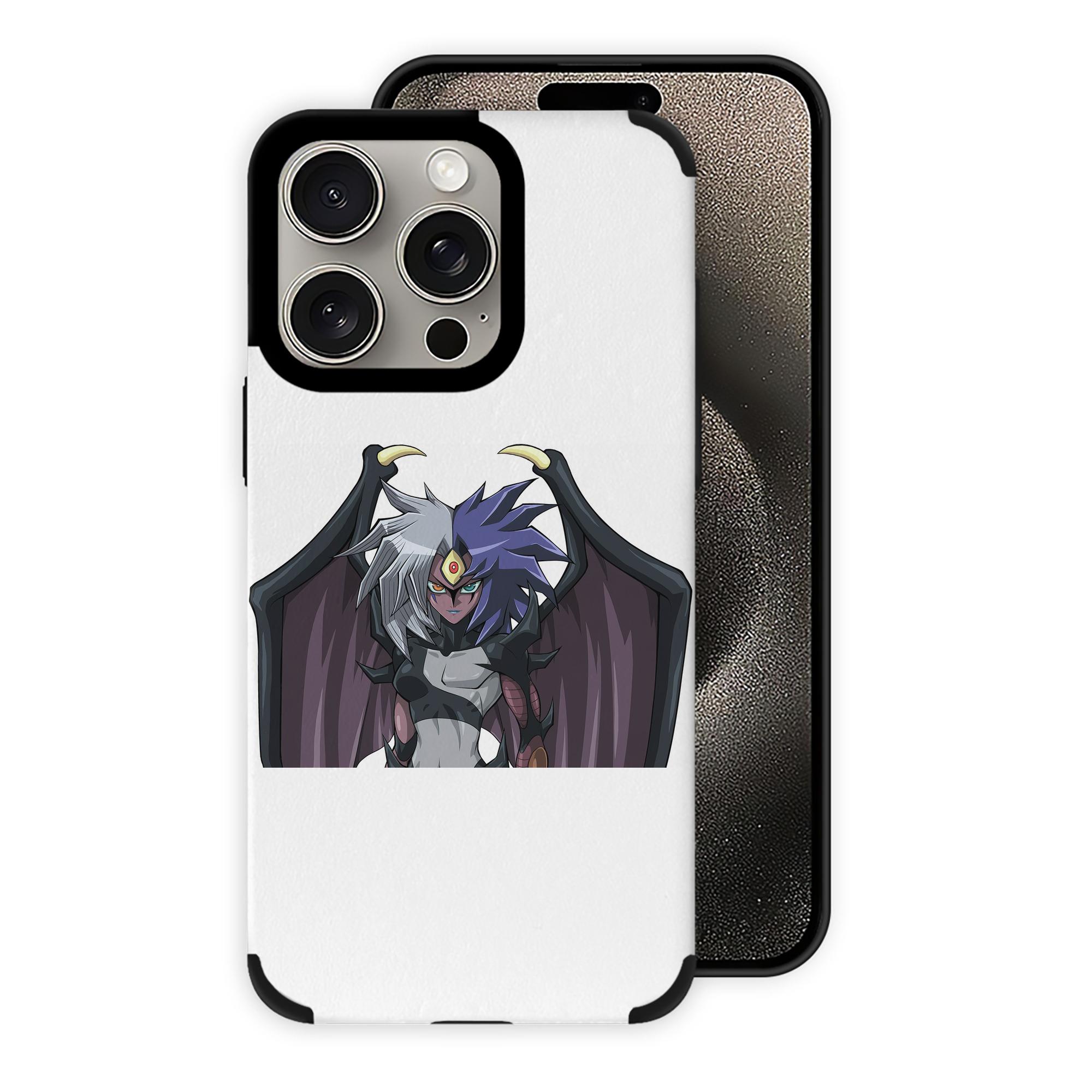 遊☆戯☆王 Yu-Gi-Oh! 【iPhone15ProMax対応】 PUレザー スマホケース 耐衝撃＆黄変防止