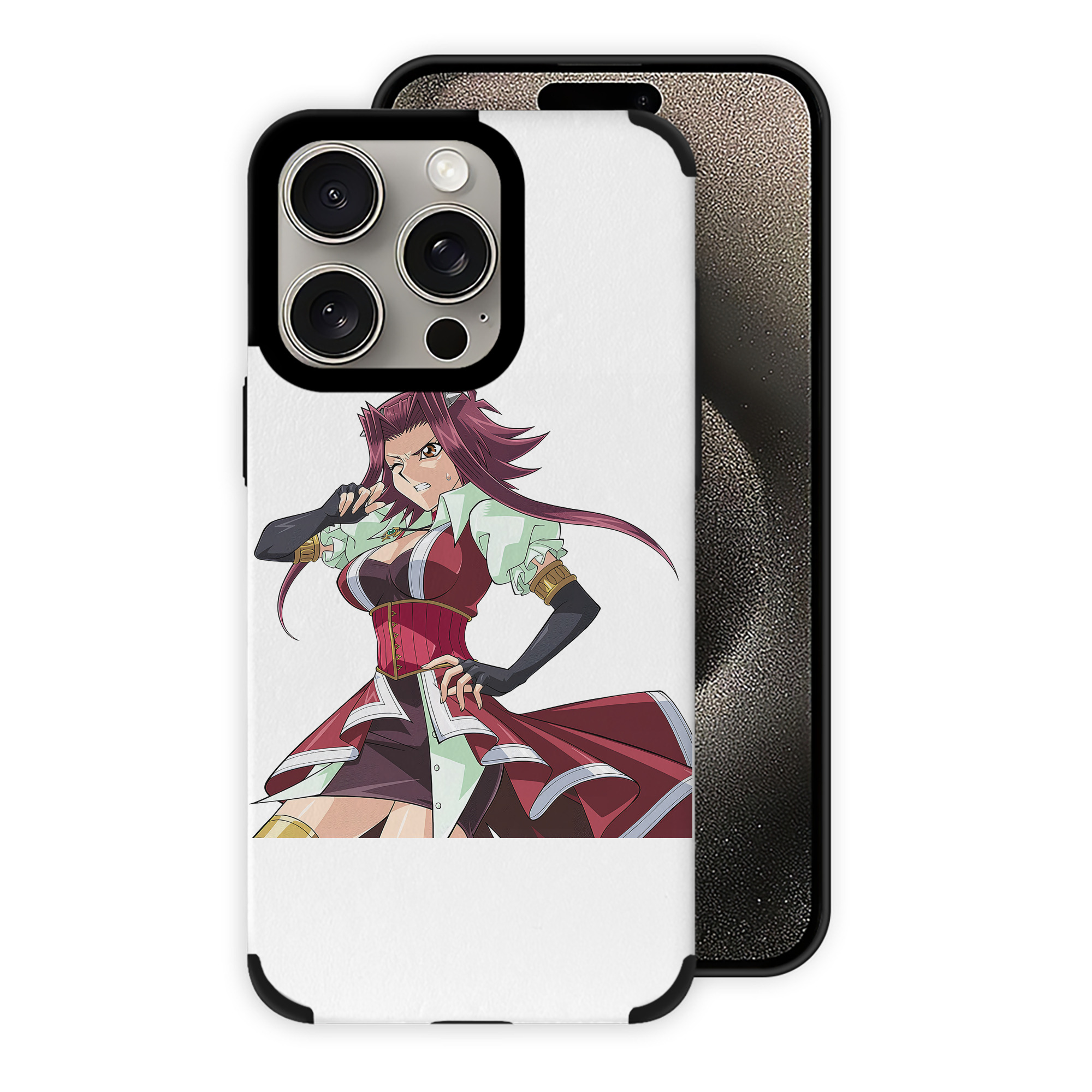 遊☆戯☆王 Yu-Gi-Oh! 【iPhone15ProMax対応】 PUレザー スマホケース 耐衝撃＆黄変防止