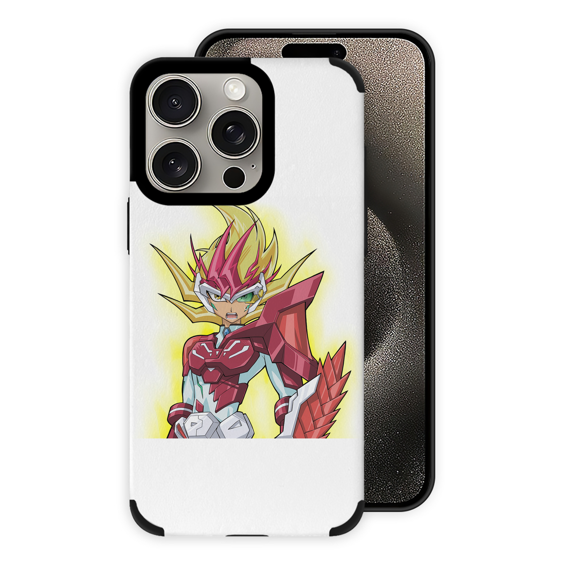 遊☆戯☆王 Yu-Gi-Oh! 【iPhone15ProMax対応】 PUレザー スマホケース 耐衝撃＆黄変防止