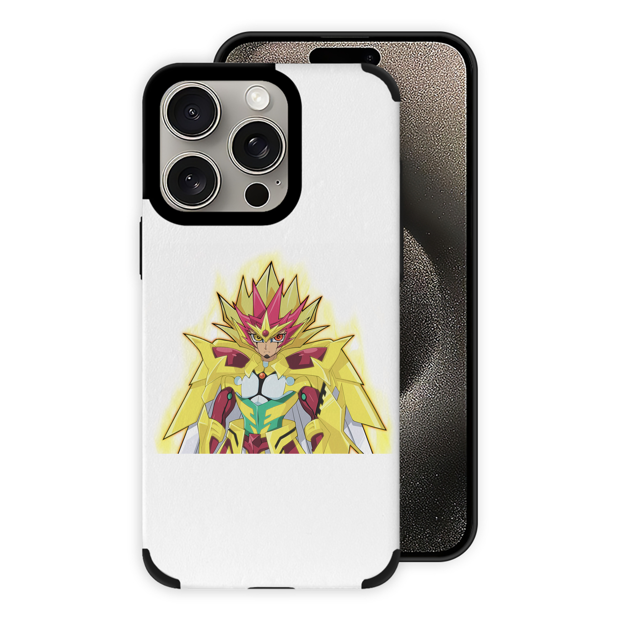 遊☆戯☆王 Yu-Gi-Oh! 【iPhone15ProMax対応】 PUレザー スマホケース 耐衝撃＆黄変防止