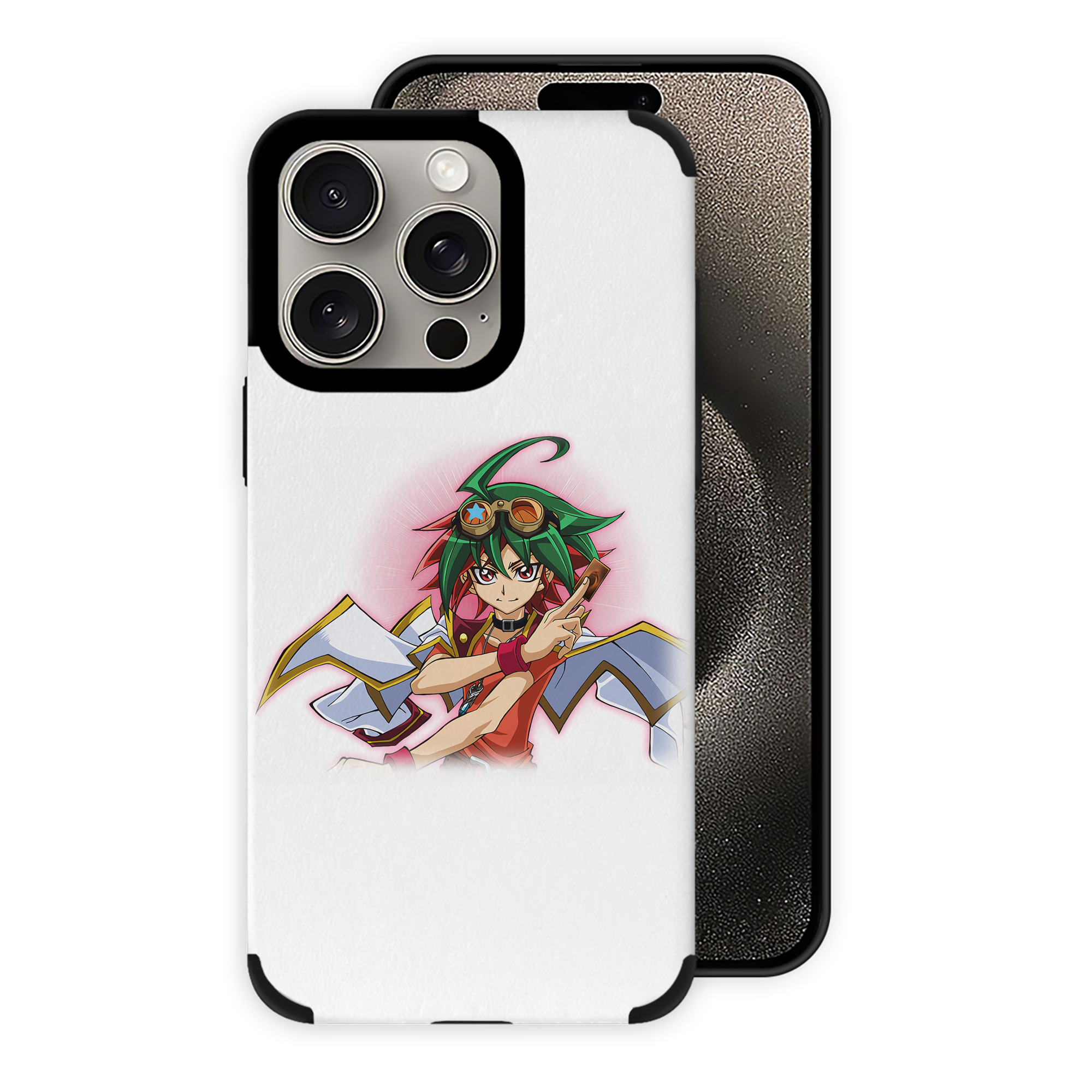 （画像用） 遊☆戯☆王 Yu-Gi-Oh! 【iPhone15ProMax対応】 PUレザー スマホケース 耐衝撃＆黄変防止