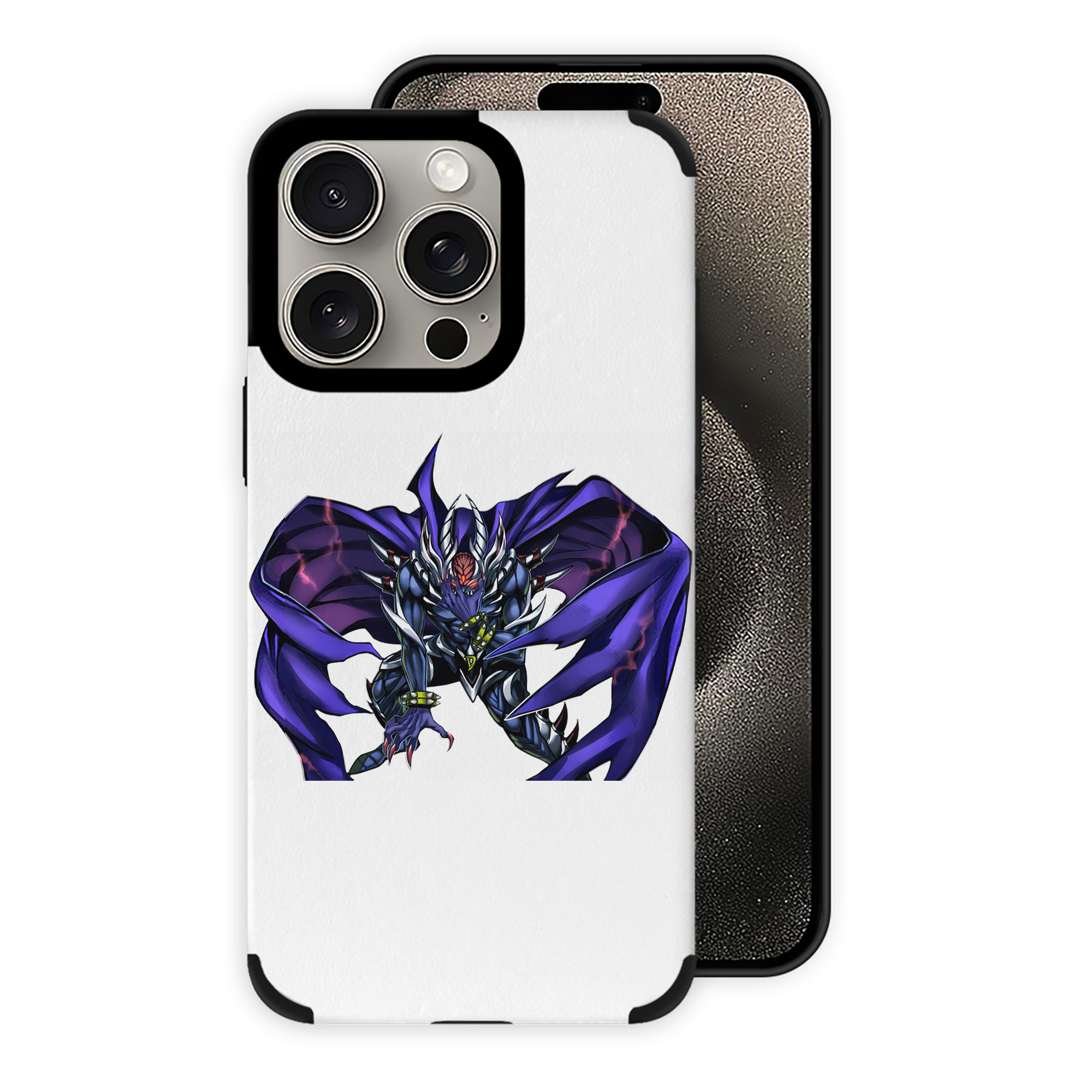 （画像用） 遊☆戯☆王 Yu-Gi-Oh! 【iPhone15ProMax対応】 PUレザー スマホケース 耐衝撃＆黄変防止