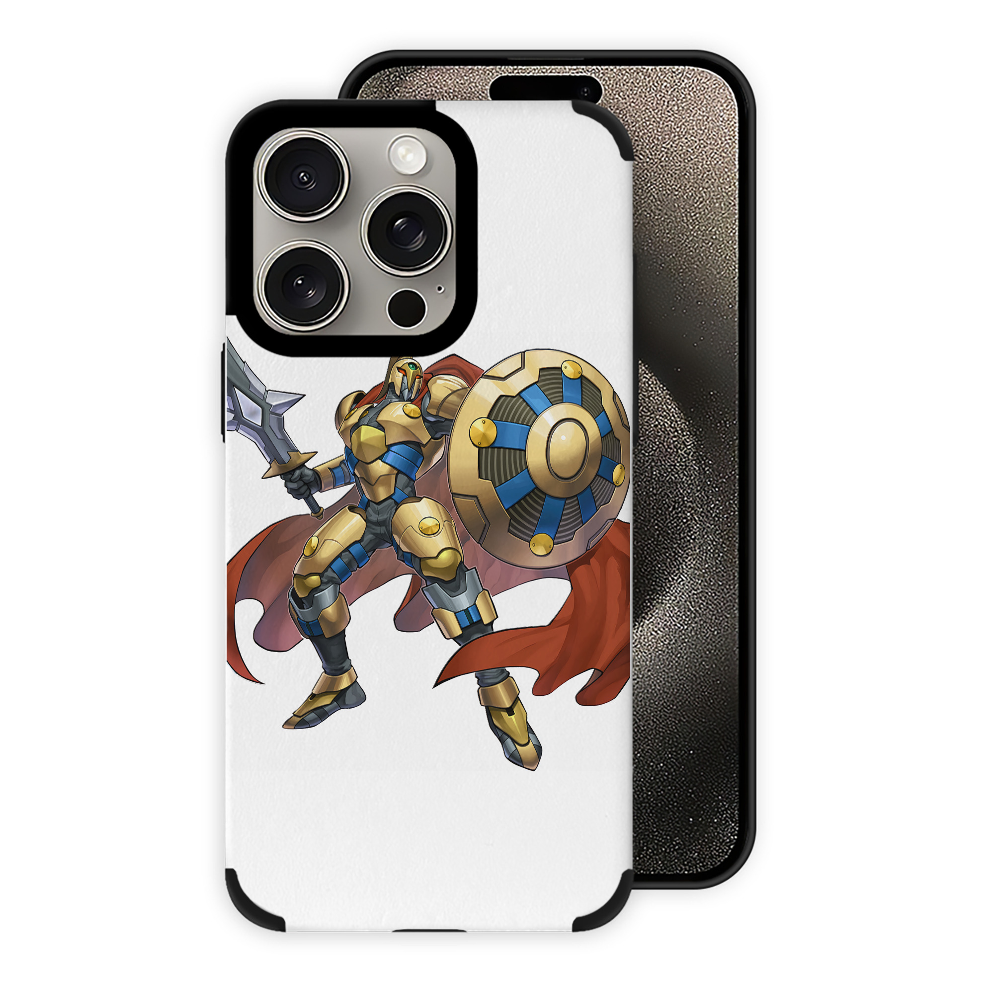 遊☆戯☆王 Yu-Gi-Oh! 【iPhone15ProMax対応】 PUレザー スマホケース 耐衝撃＆黄変防止